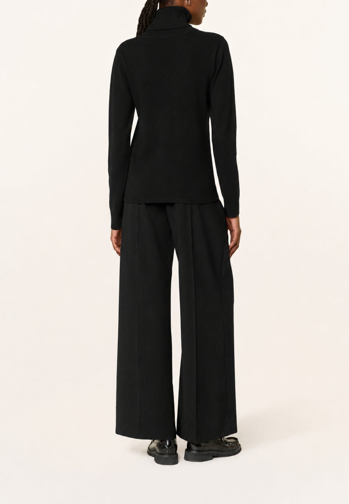 Max Mara Studio EDUCATA - Maglia a Collo Alto in Lana e Cashmere
