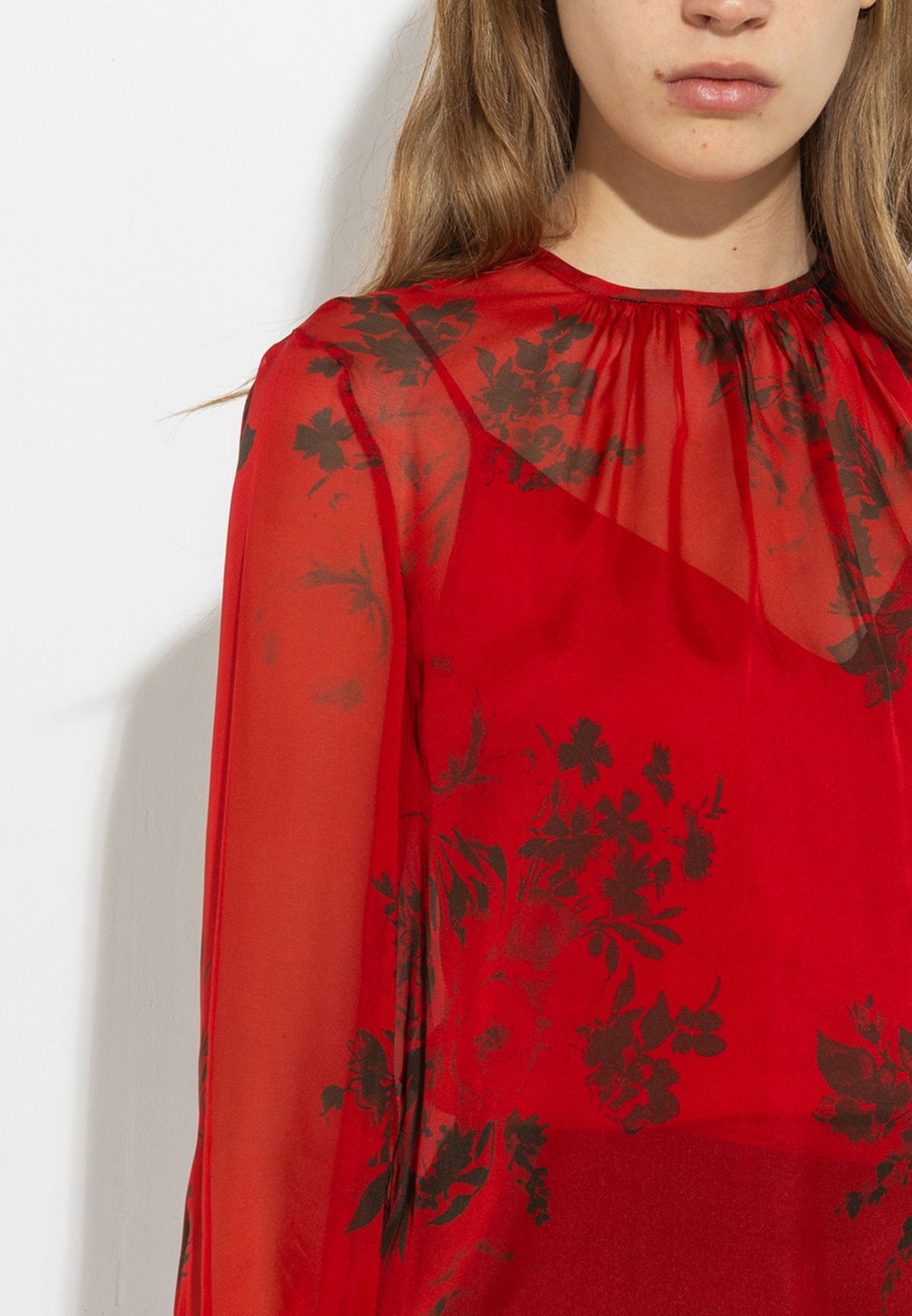 Max Mara Studio - Blusa Fabia in chiffon di seta