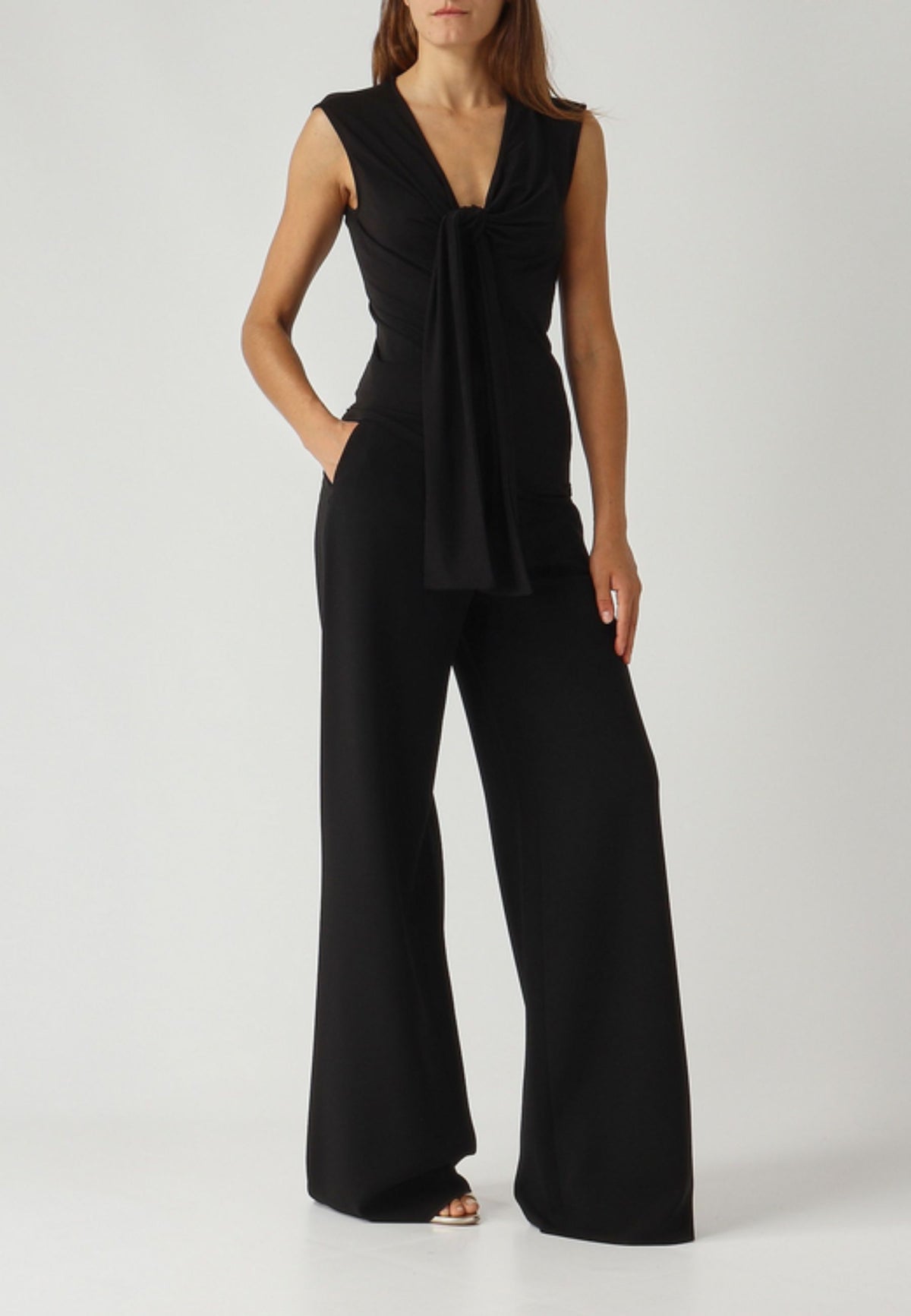 Max Mara Studio - Top Fennec in viscosa stretch
