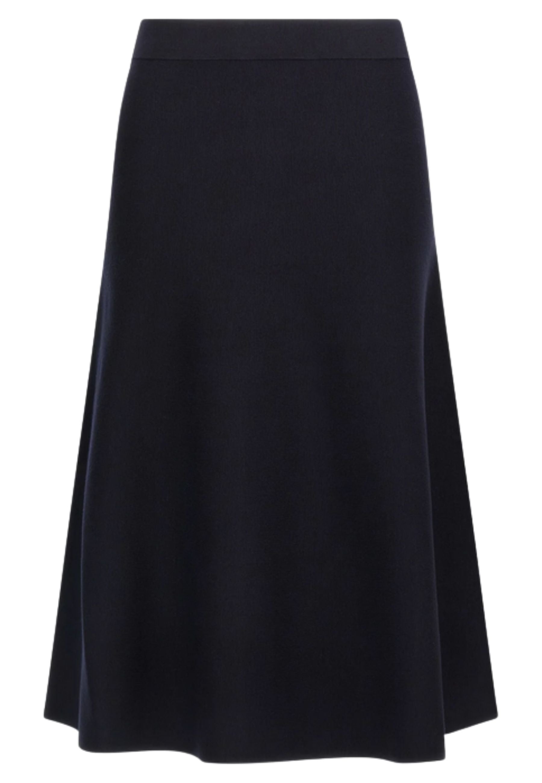 Max Mara - Gonna longuette in viscosa stretch