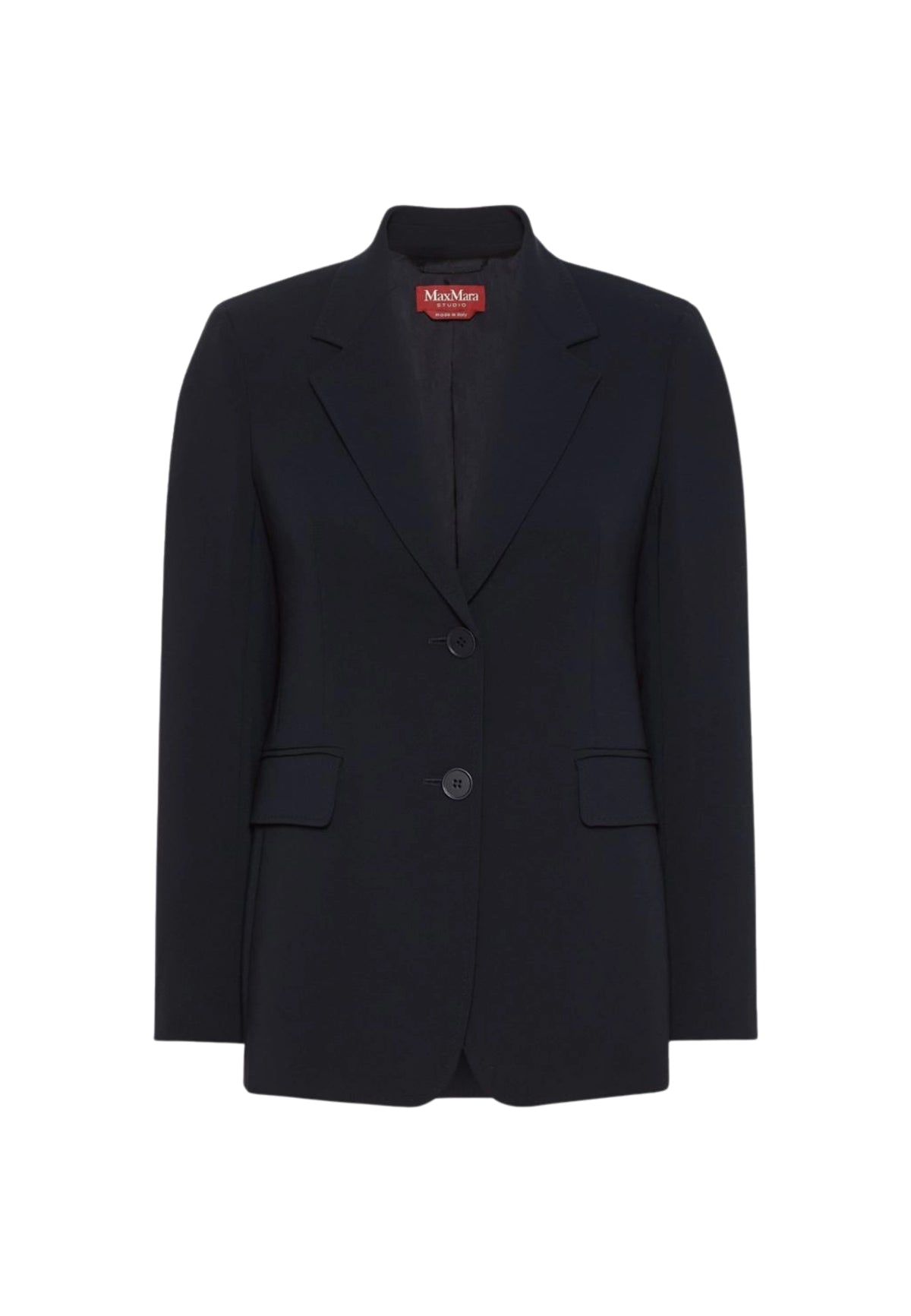 Max Mara Studio Blazer Linz in cady blu