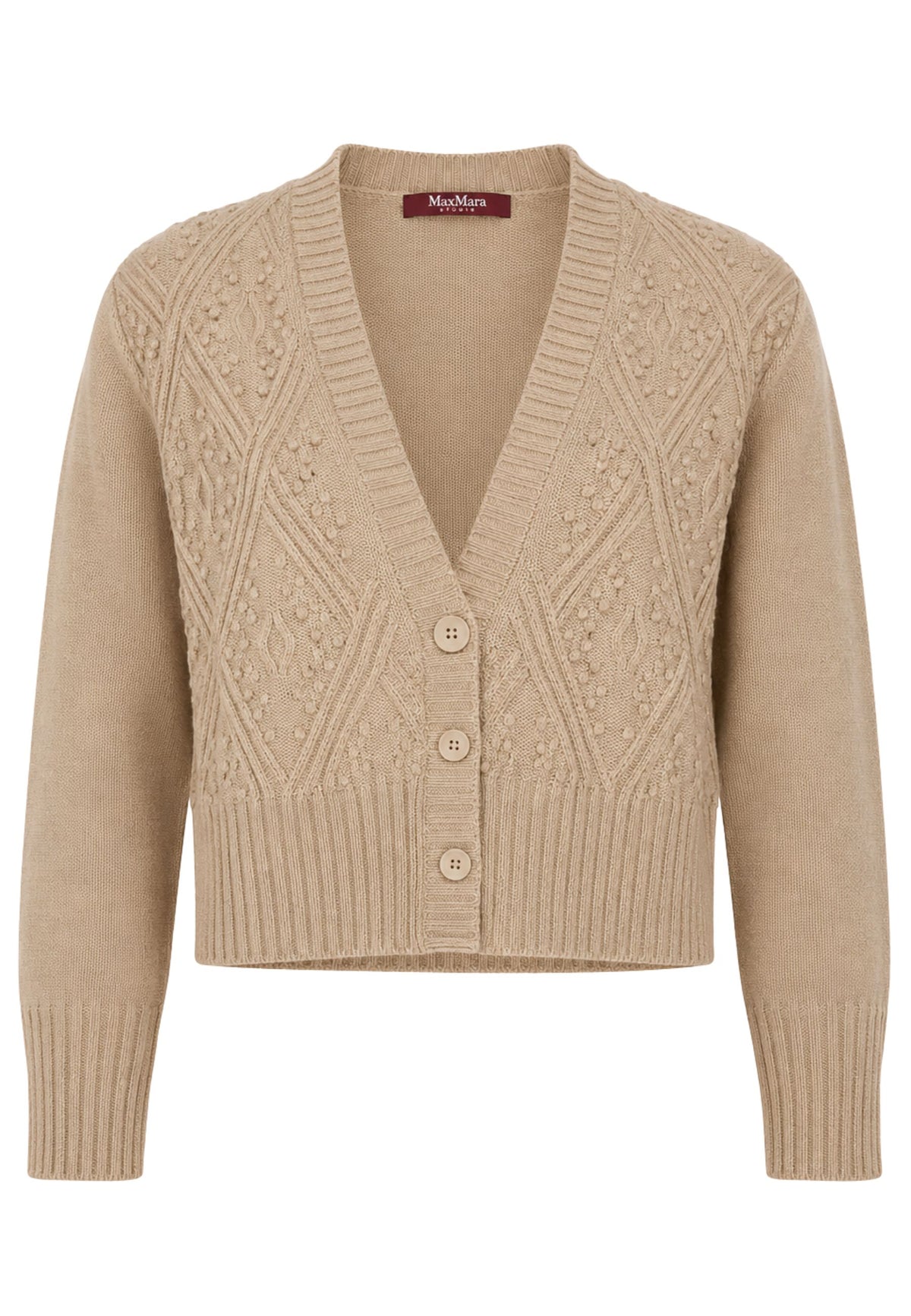 MAX MARA STUDIO - Cardigan in lana e cashmere