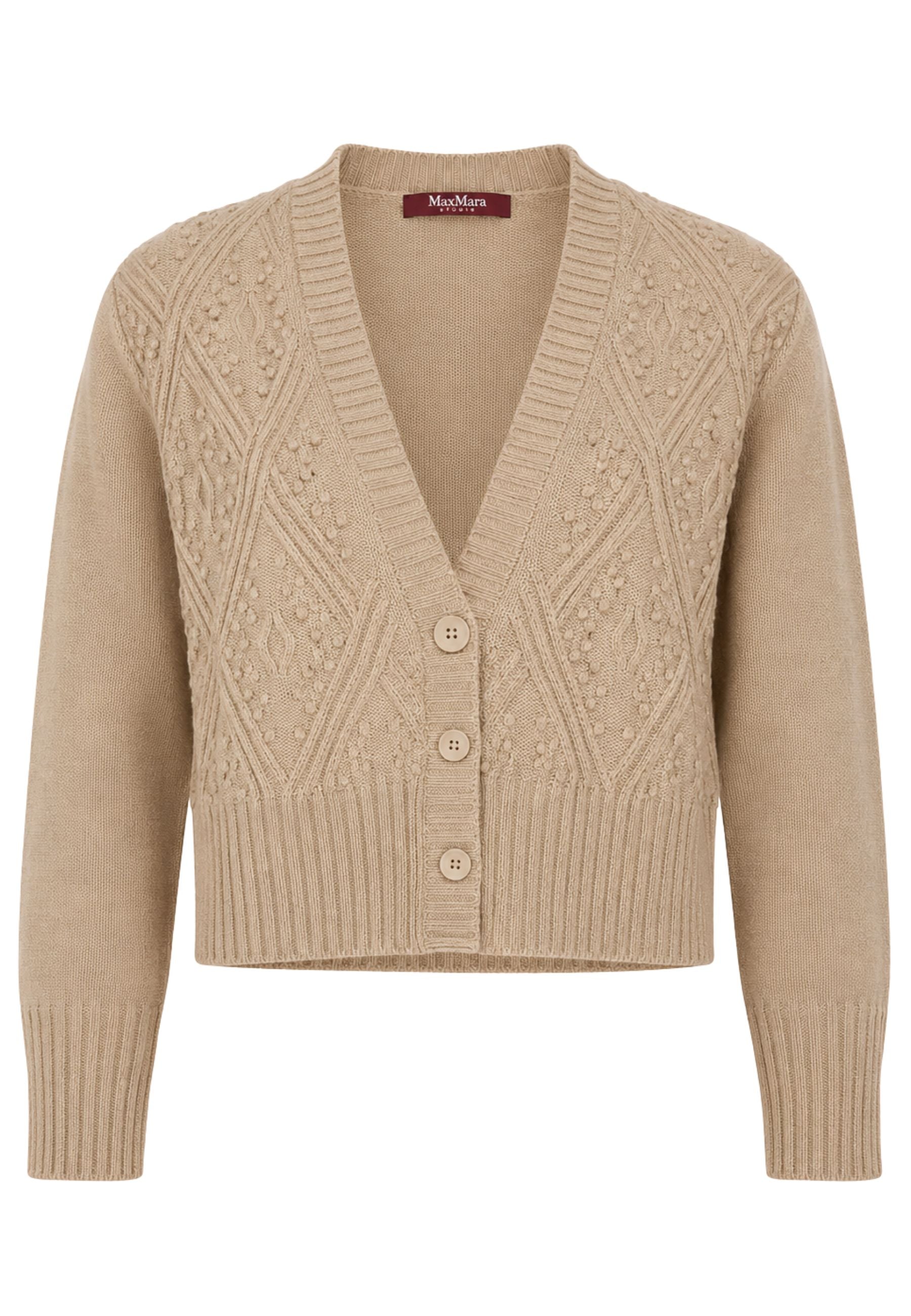 MAX MARA STUDIO - Cardigan in lana e cashmere