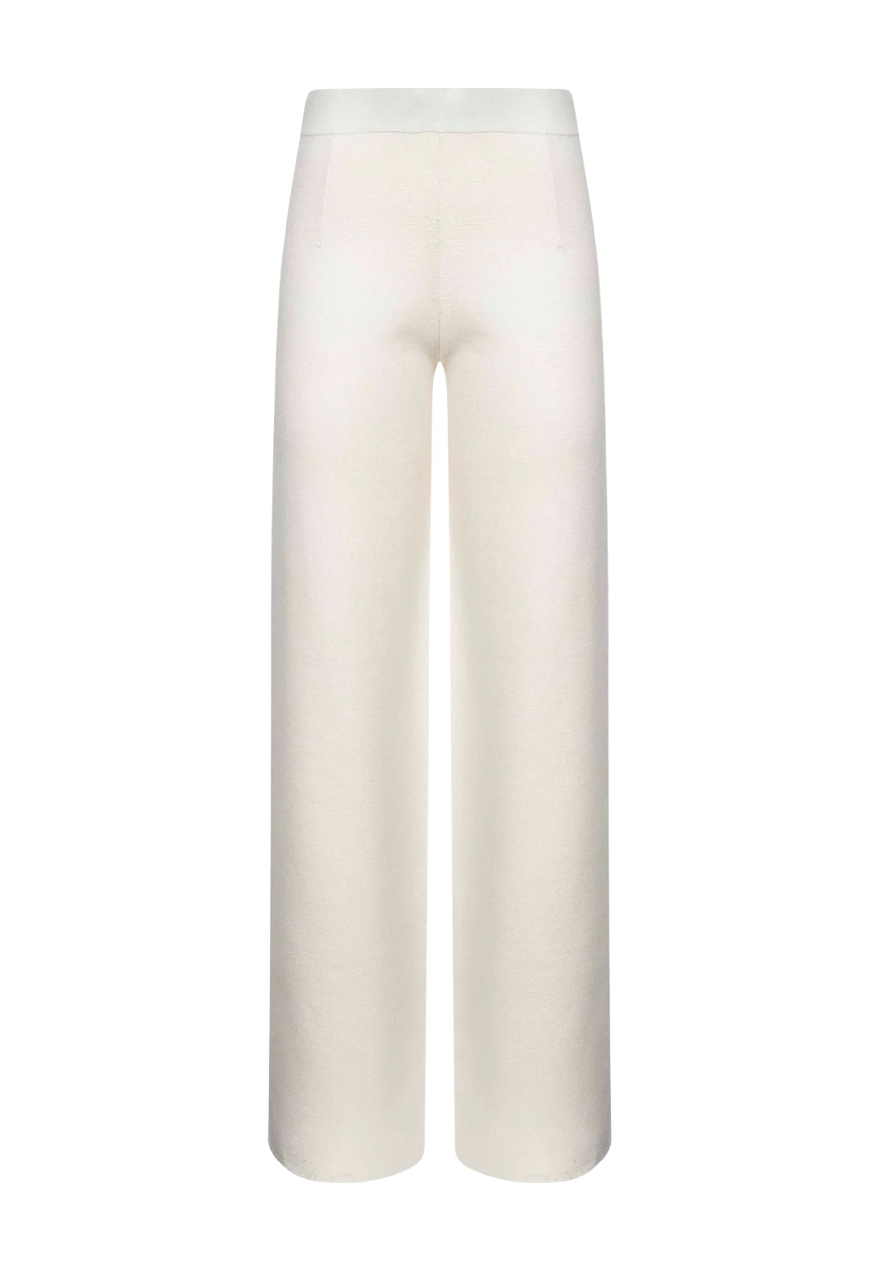 Max Mara Studio - Pantaloni Marzia in maglia a gamba larga