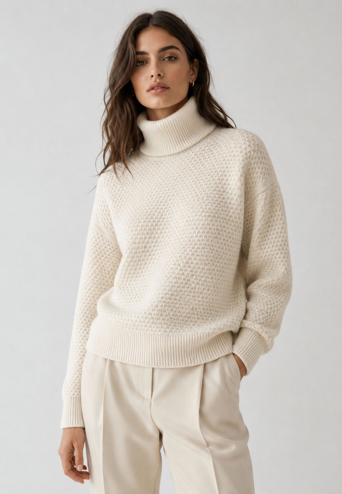MAX MARA STUDIO - Maglia dolcevita in cachemire