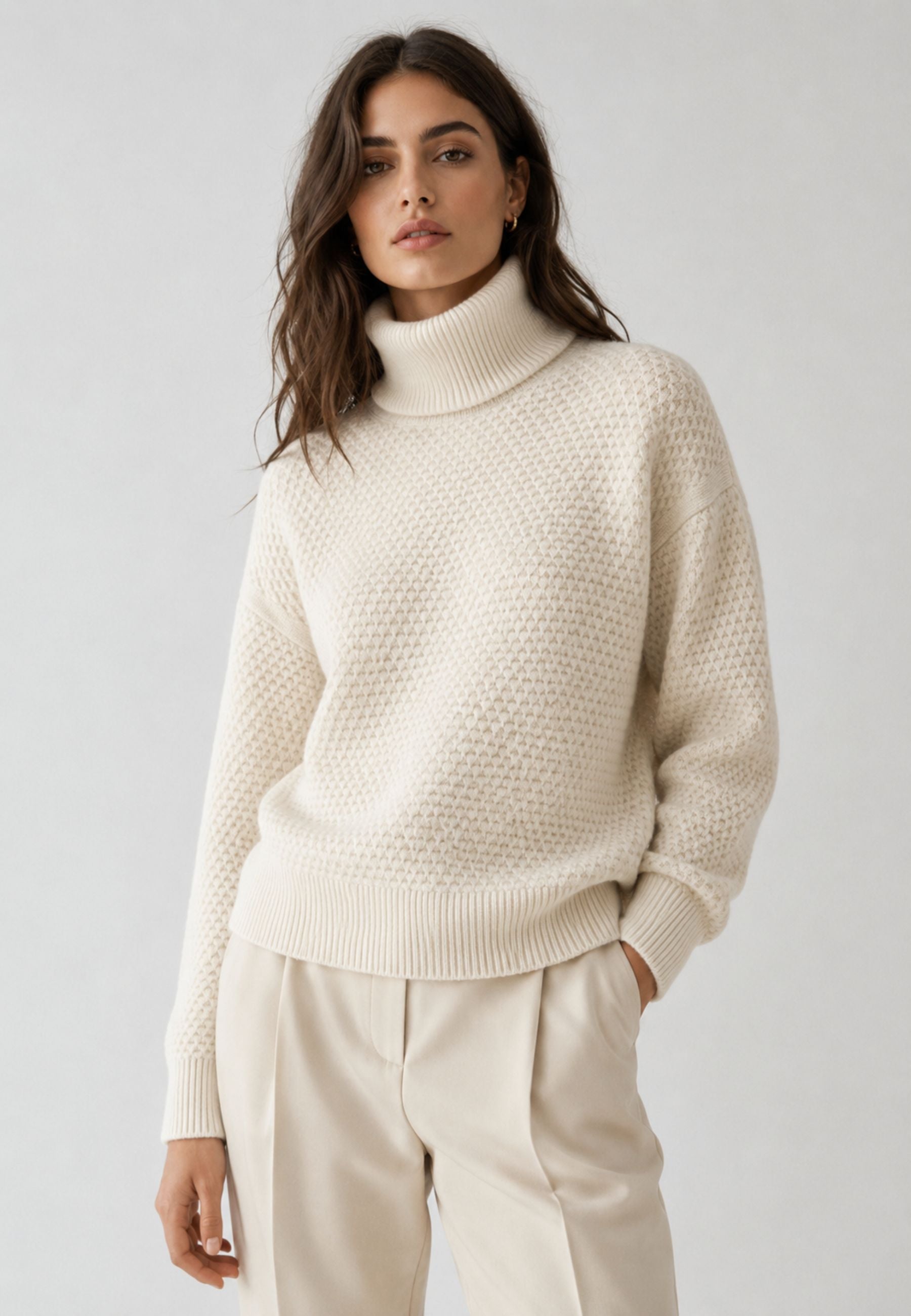 MAX MARA STUDIO - Maglia dolcevita in cachemire