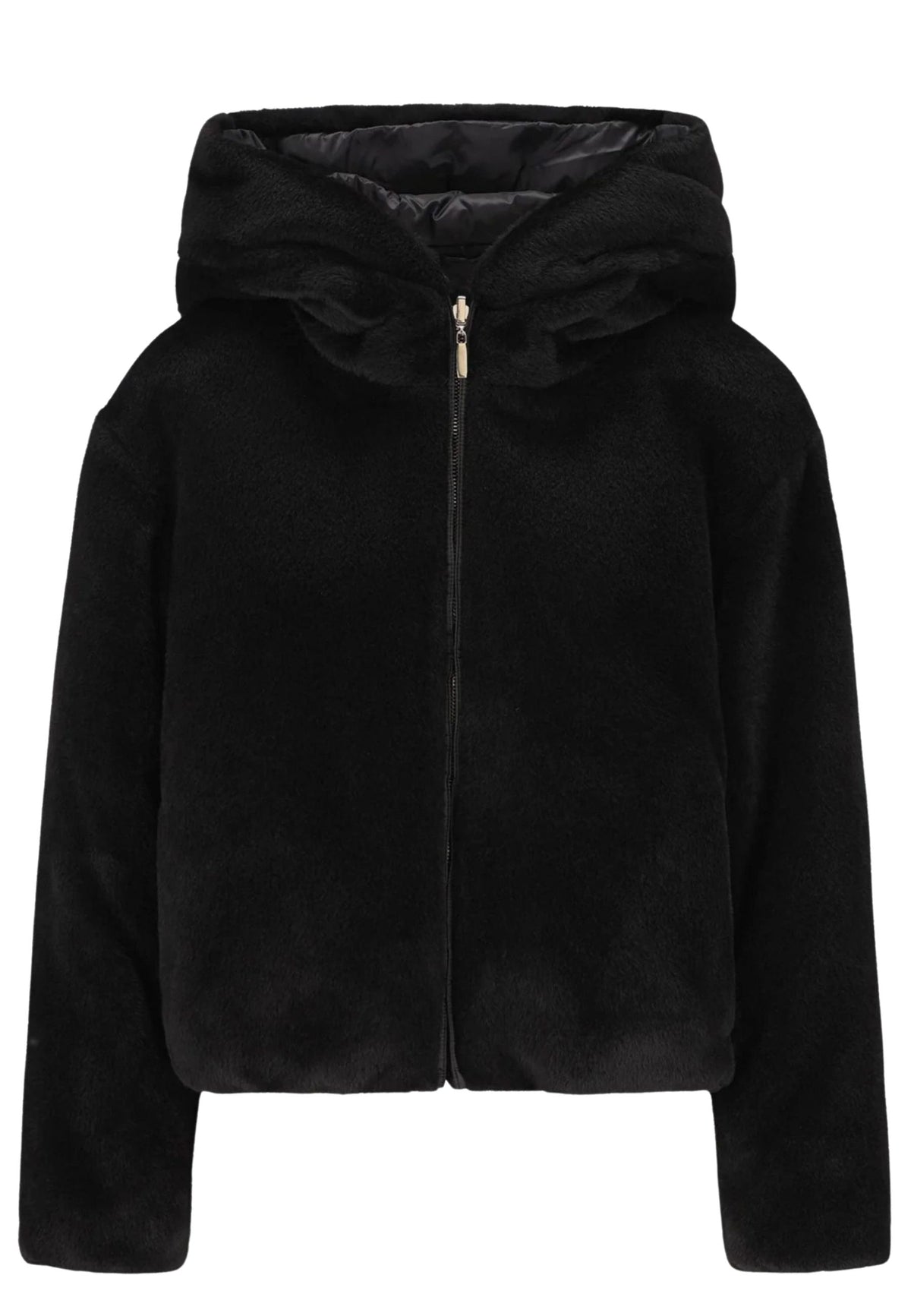 Max Mara The Cube Olly - Giubbotto Reversibile in Alpaca e Piumino