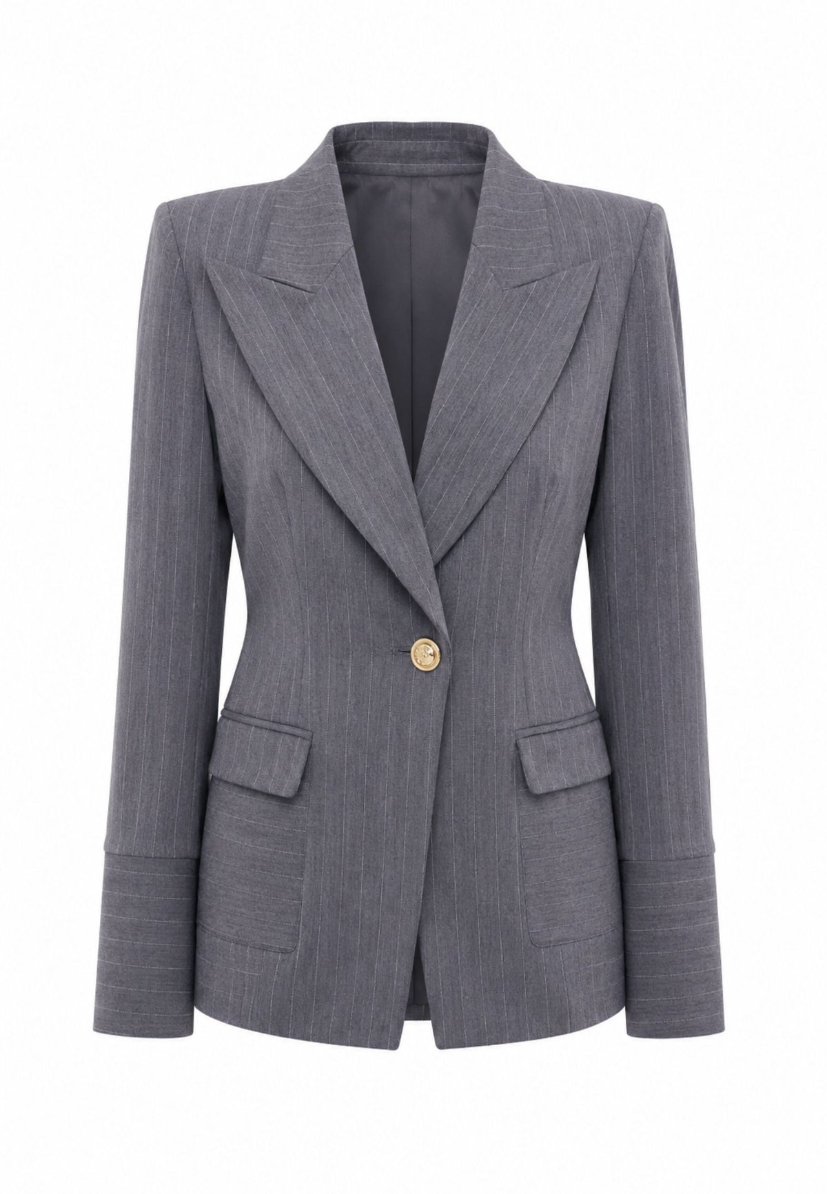 Monique Garçonne - Giacca monopetto in poliviscosa slim fit