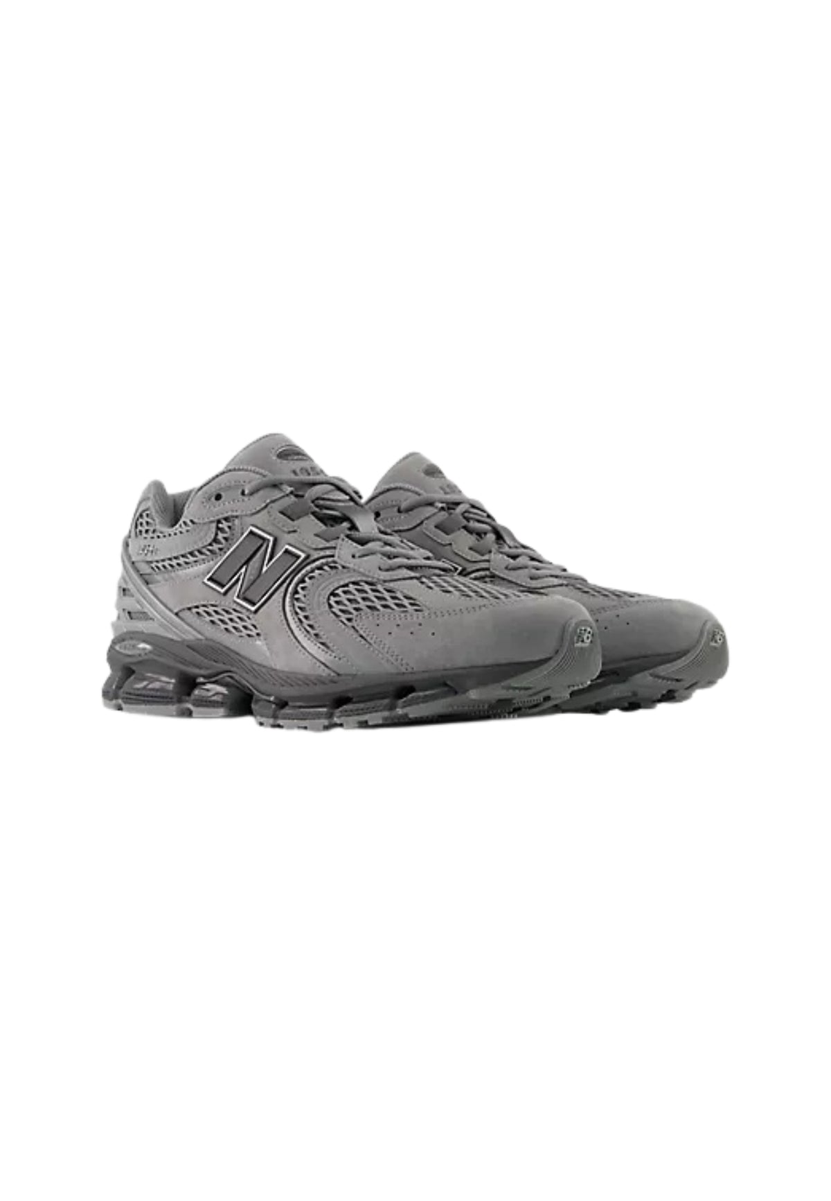 New Balance 1954R Sneakers in Suede e Mesh Grigio