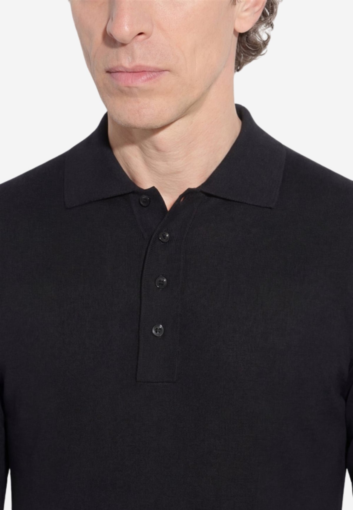 Paolo Pecora - Maglia Polo Uomo in Lana Merinos Extrafine