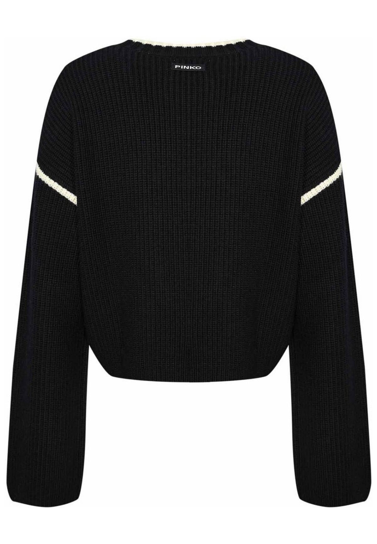 Maglione Pinko in Lana con Logo Ricamato