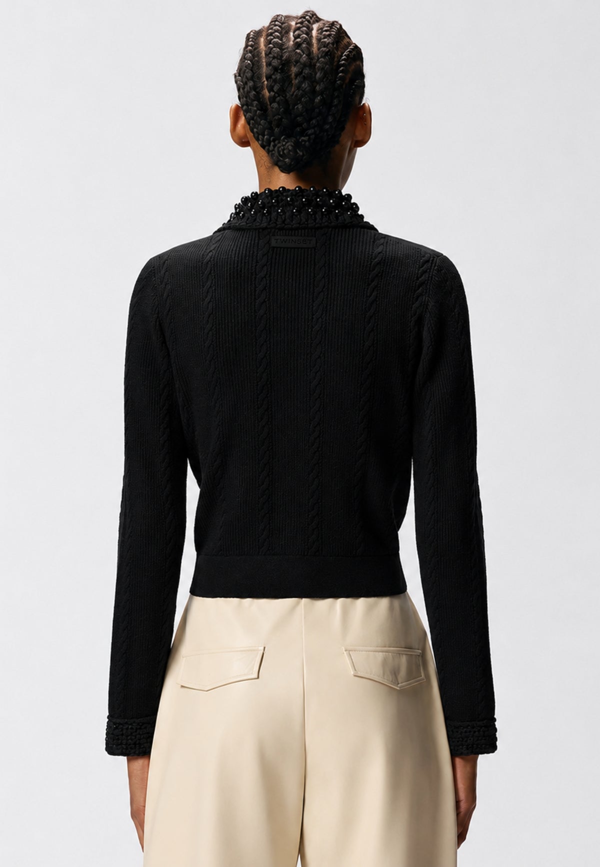 Cardigan Pinko Molise con Perle