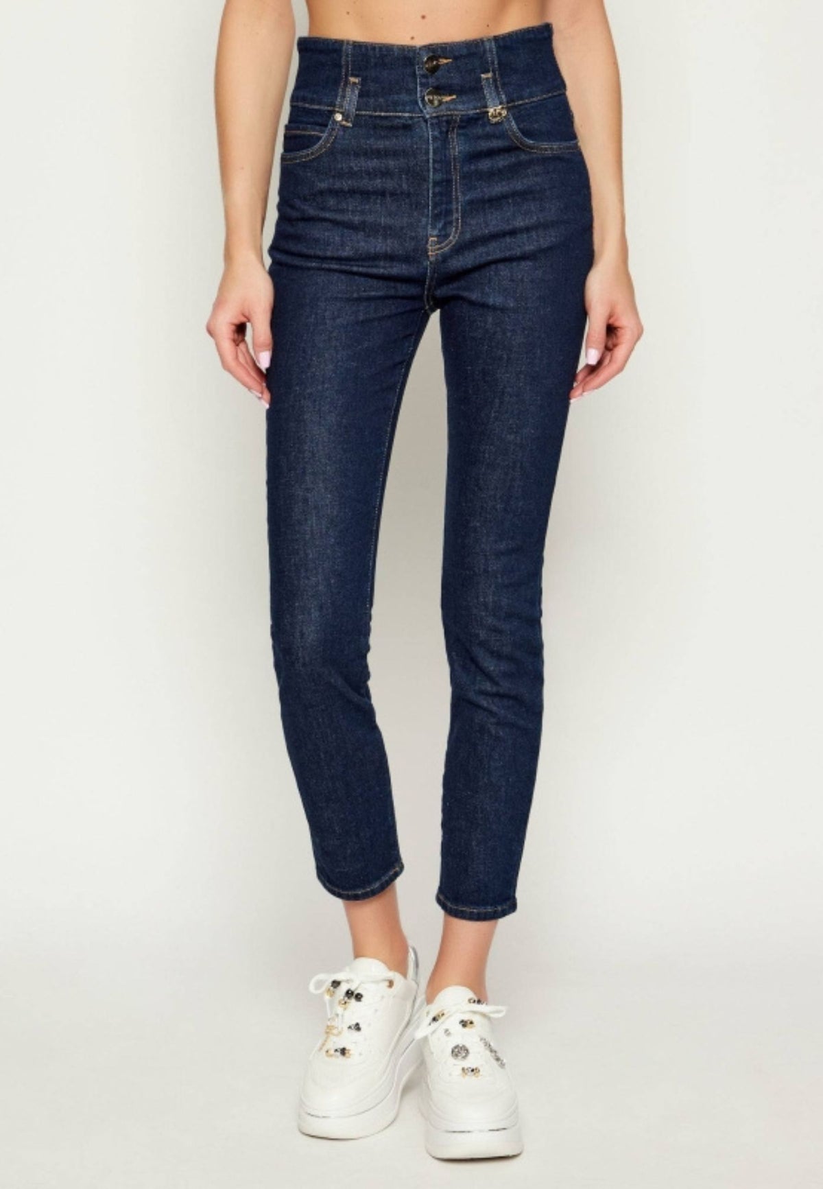 Pinko - Jeans Scarlet Skinny a vita alta