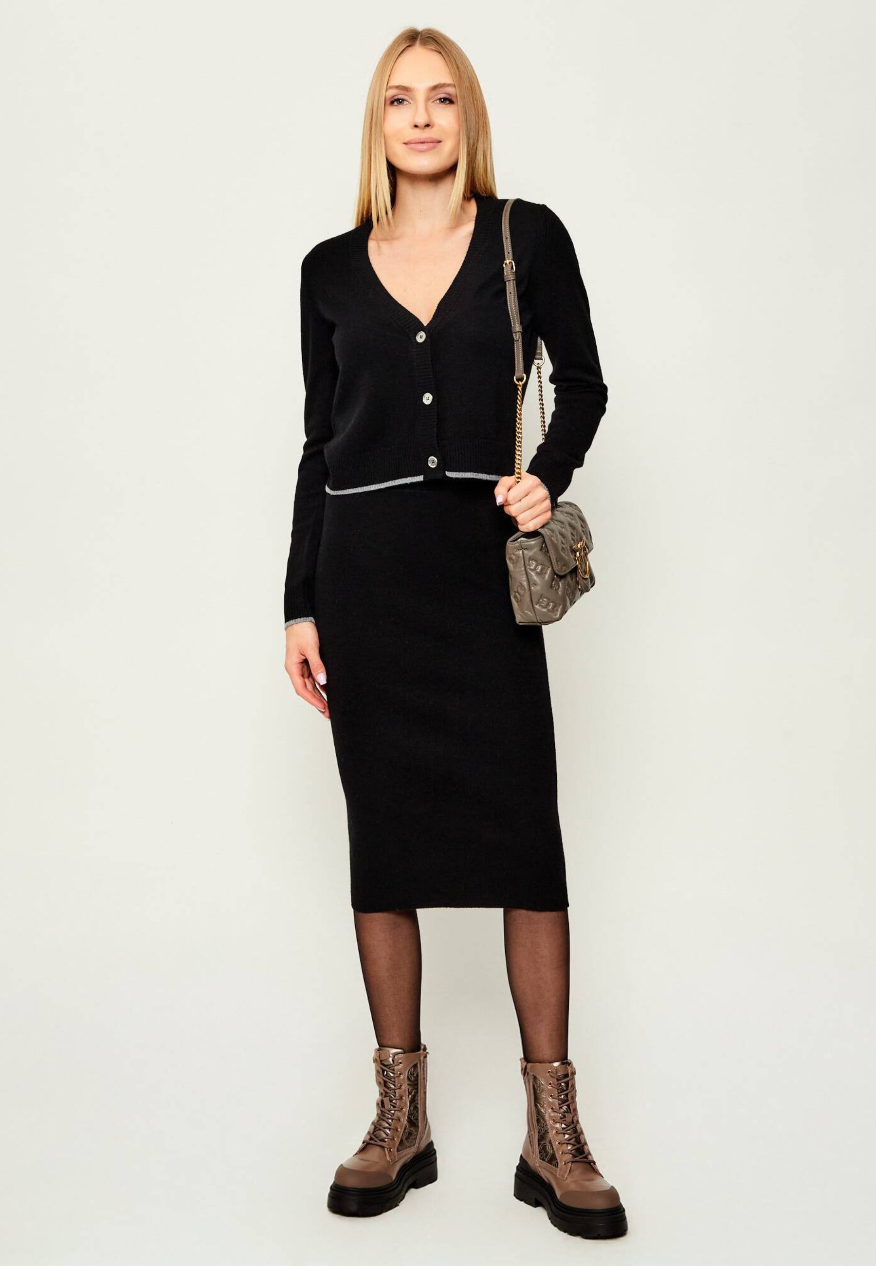 Cardigan Pinko Stromboli in Lana e Cashmere