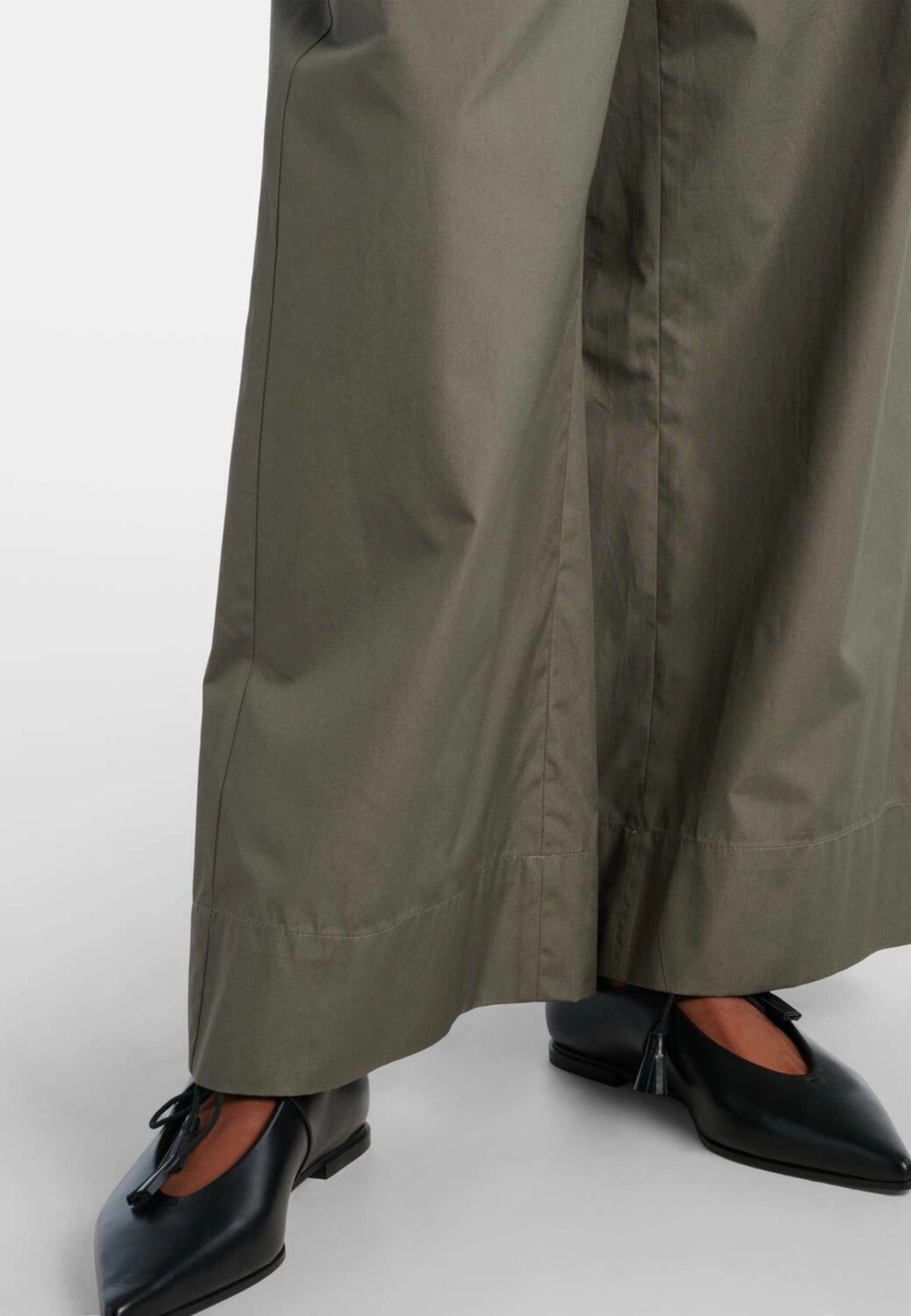 Pantalone wide-leg in cotone - 'S Max Mara
