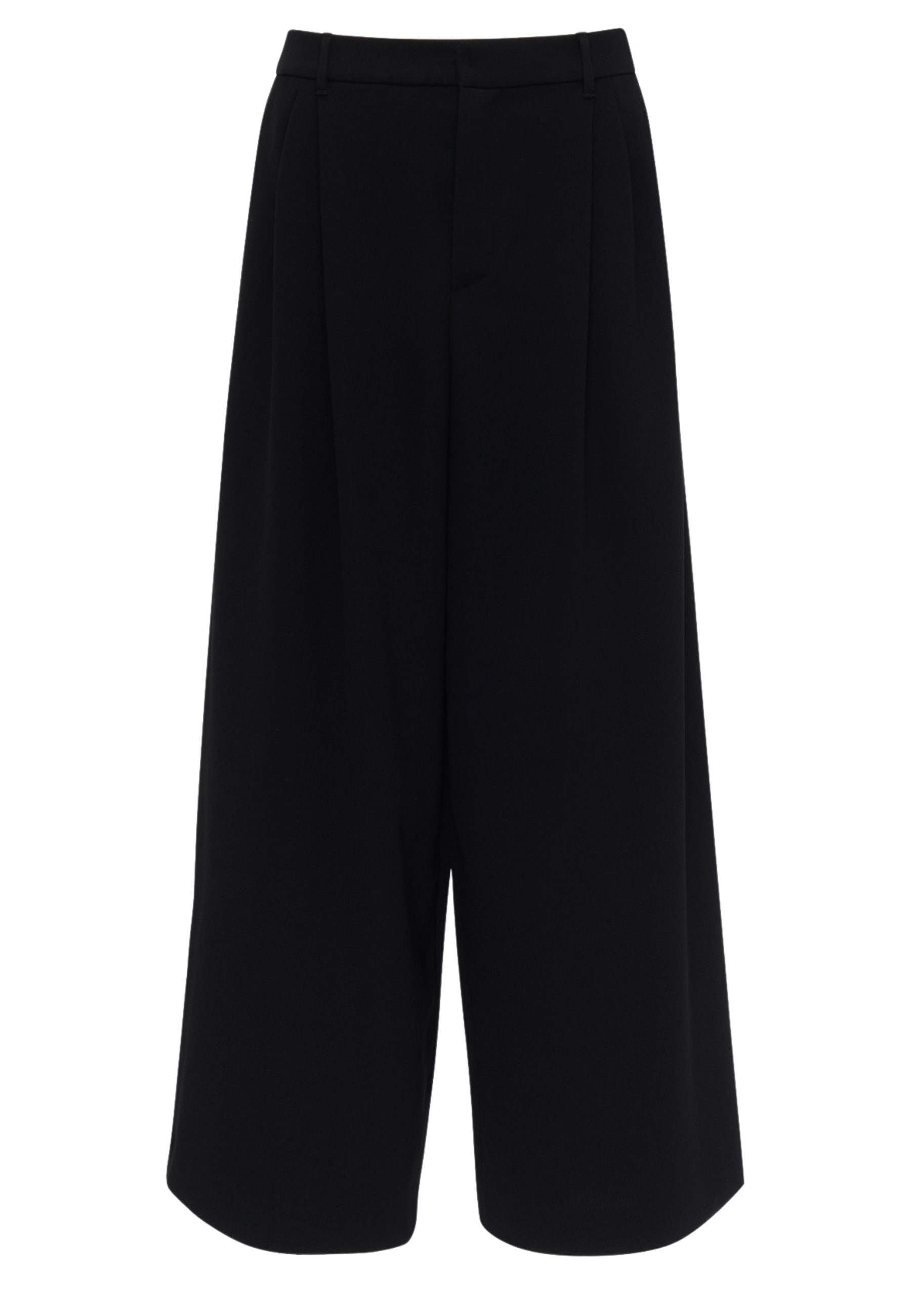 'S Max Mara - Pantalone Daniel in cady nero