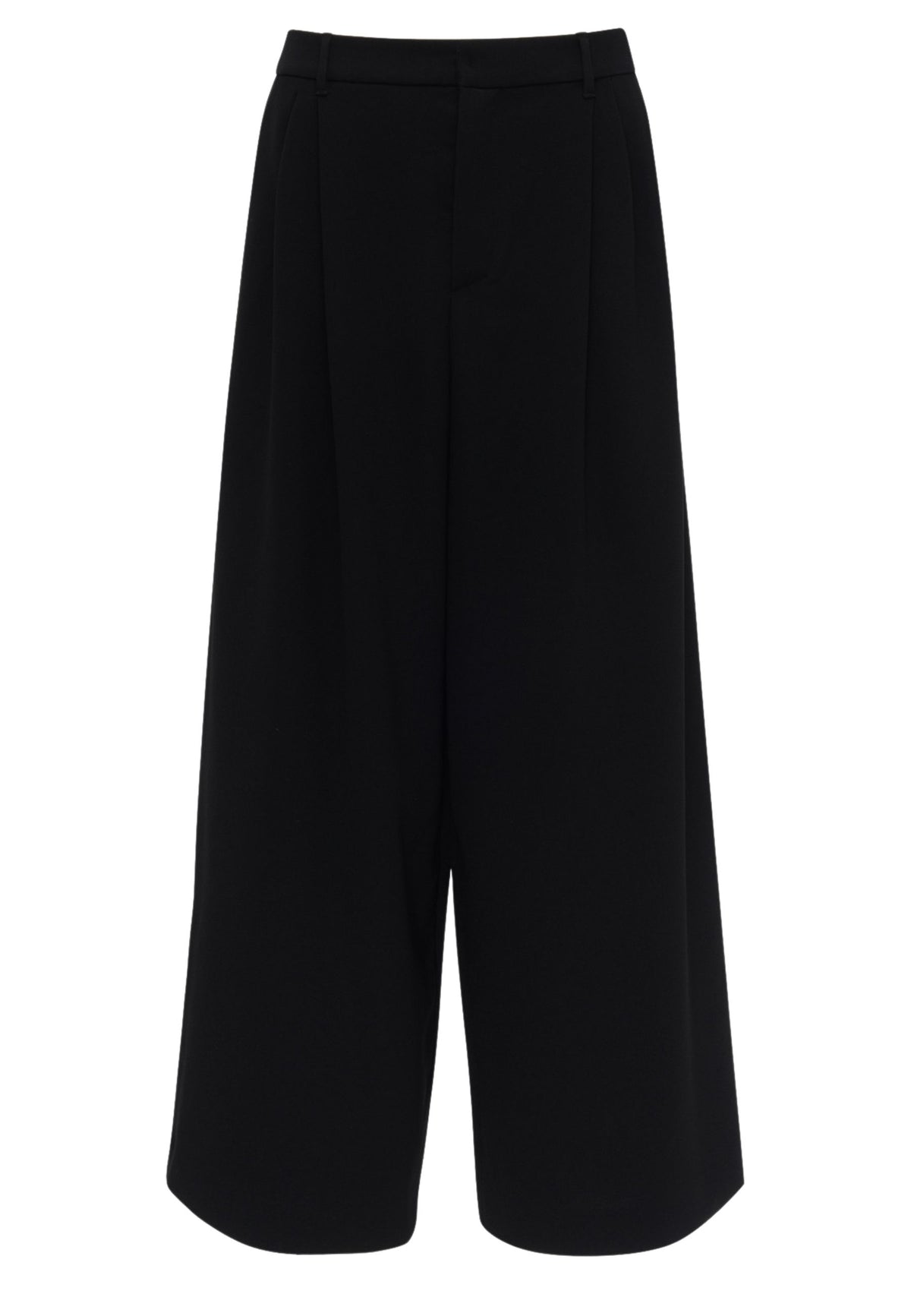 'S Max Mara - Pantalone Daniel in cady nero