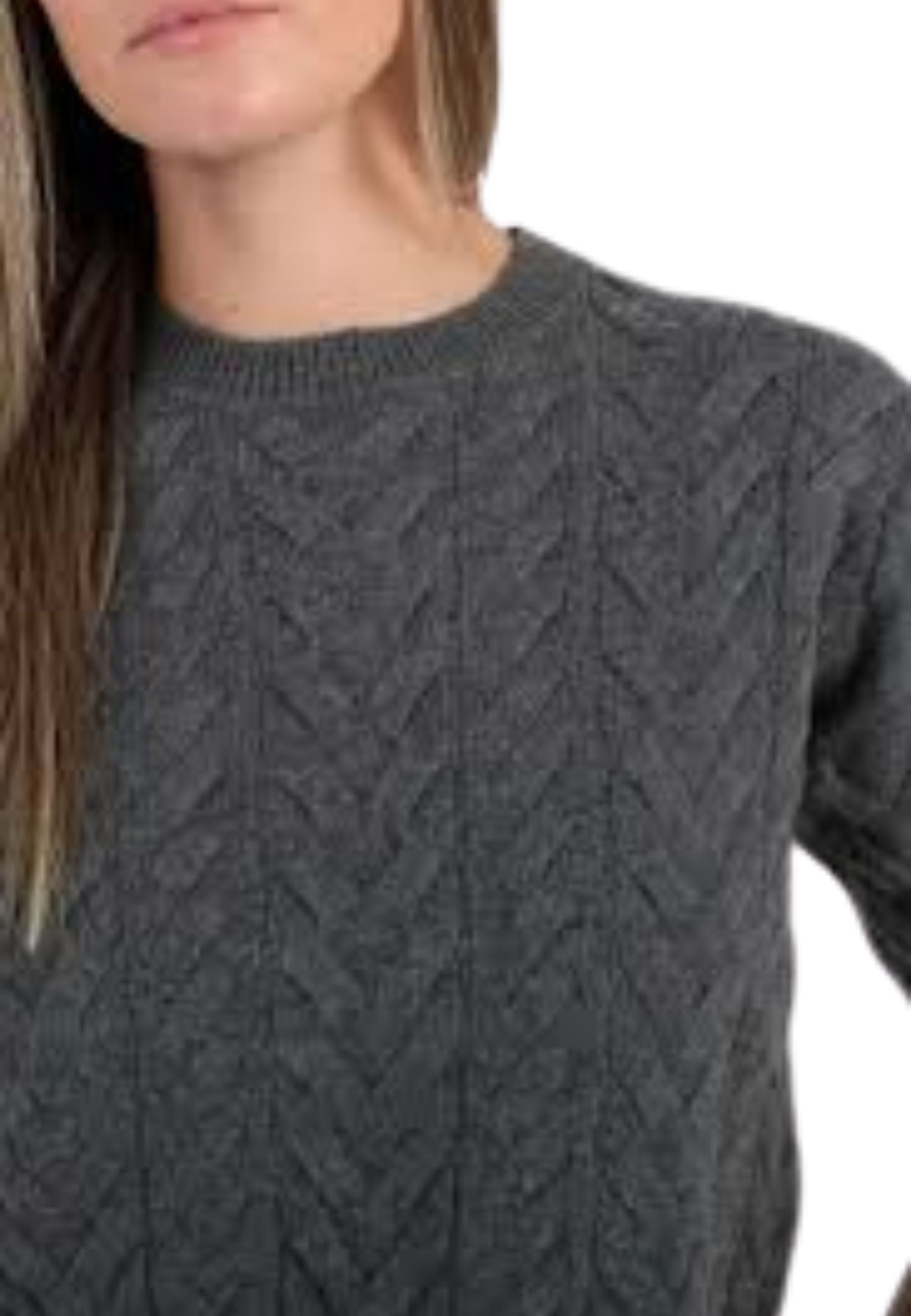'S Max Mara - Maglia Dominus in lana grigio medio