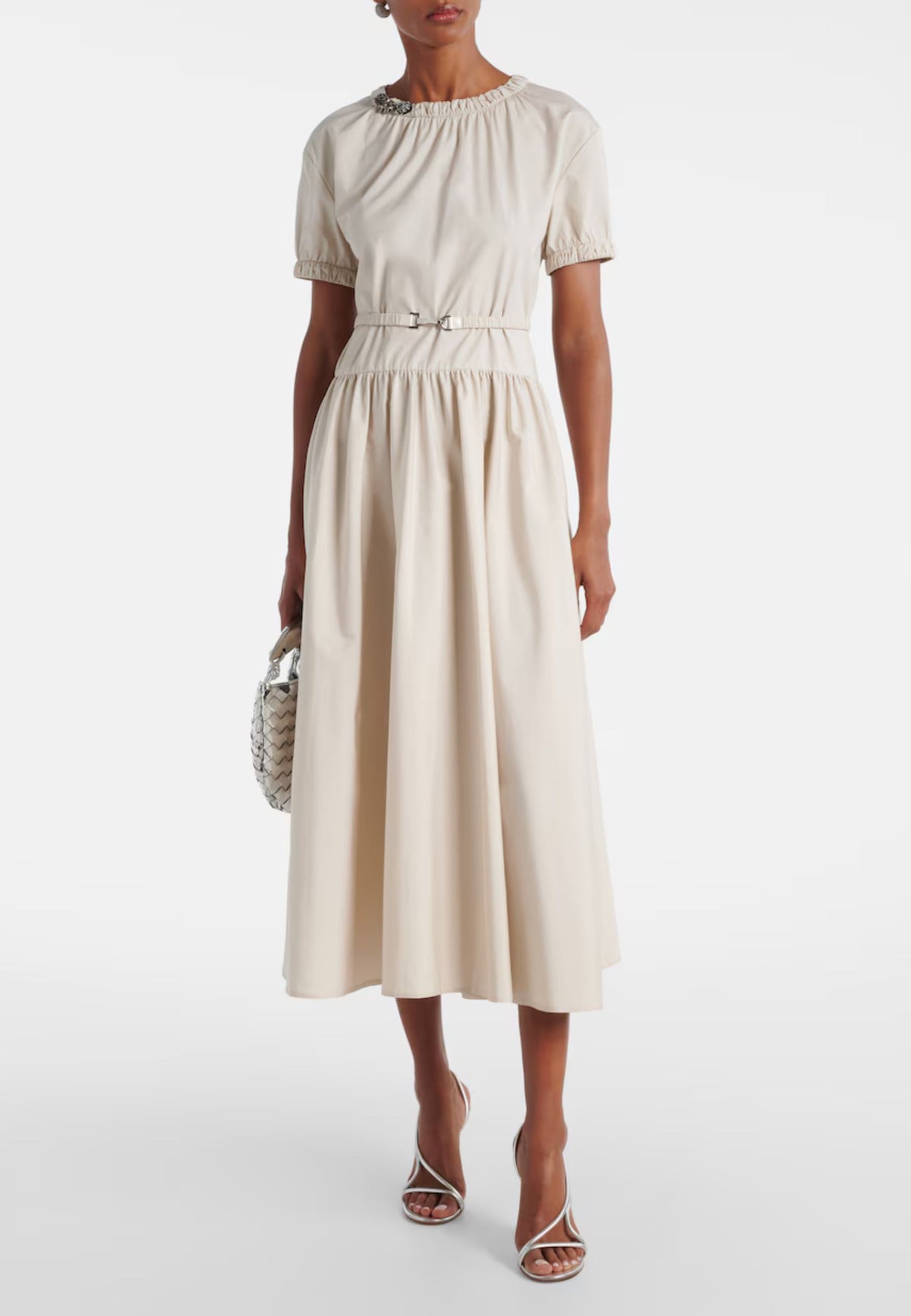 'S Max Mara - Terry Abito midi in popeline di cotone