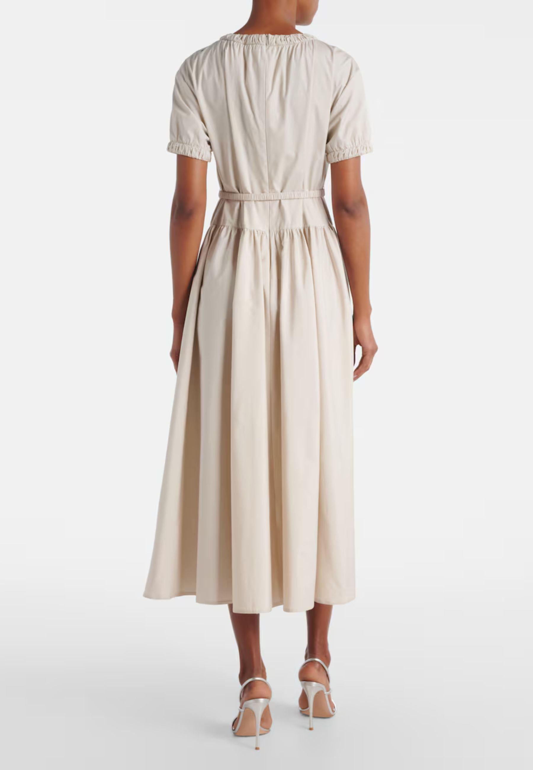 'S Max Mara - Terry Abito midi in popeline di cotone