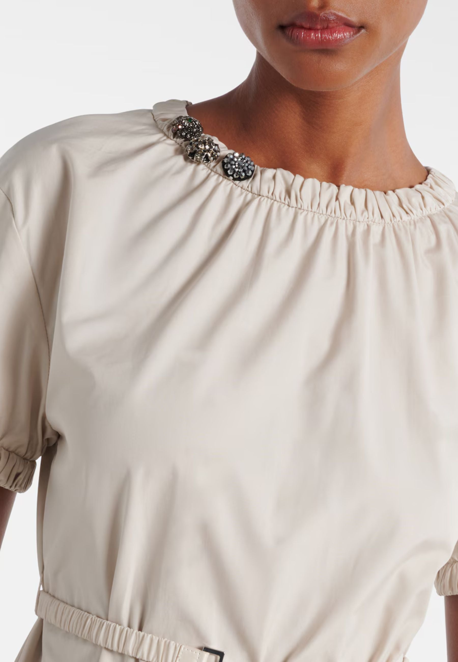 'S Max Mara - Terry Abito midi in popeline di cotone