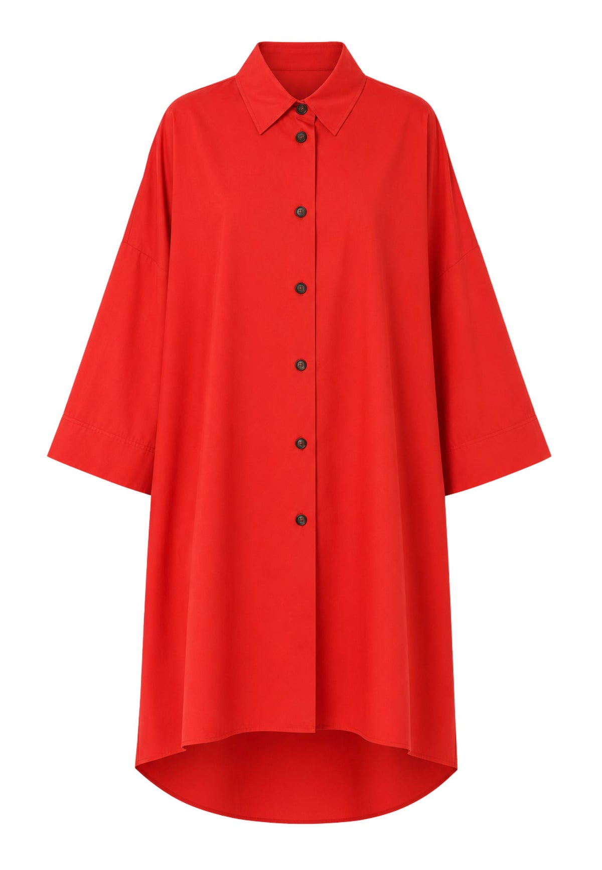 'S Max Mara - Chemisier in cotone rosso
