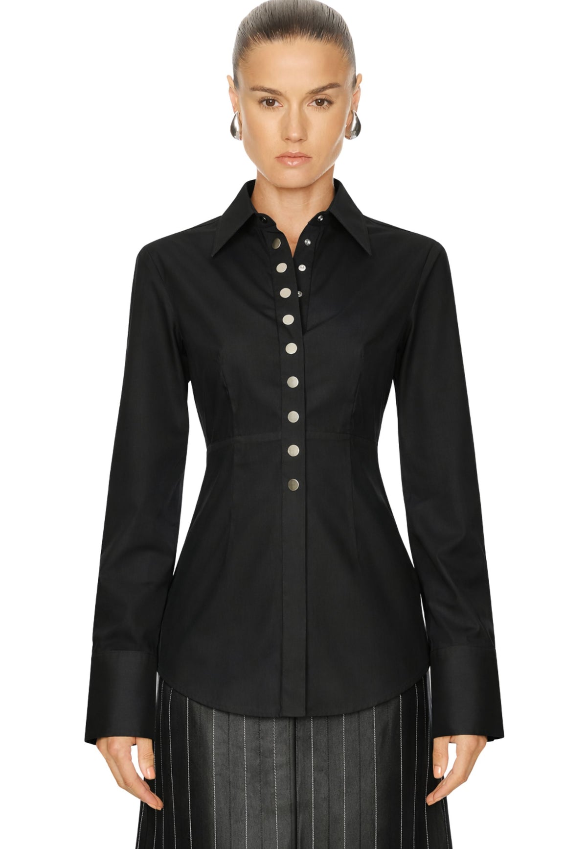 Sportmax - Camicia in popeline di cotone