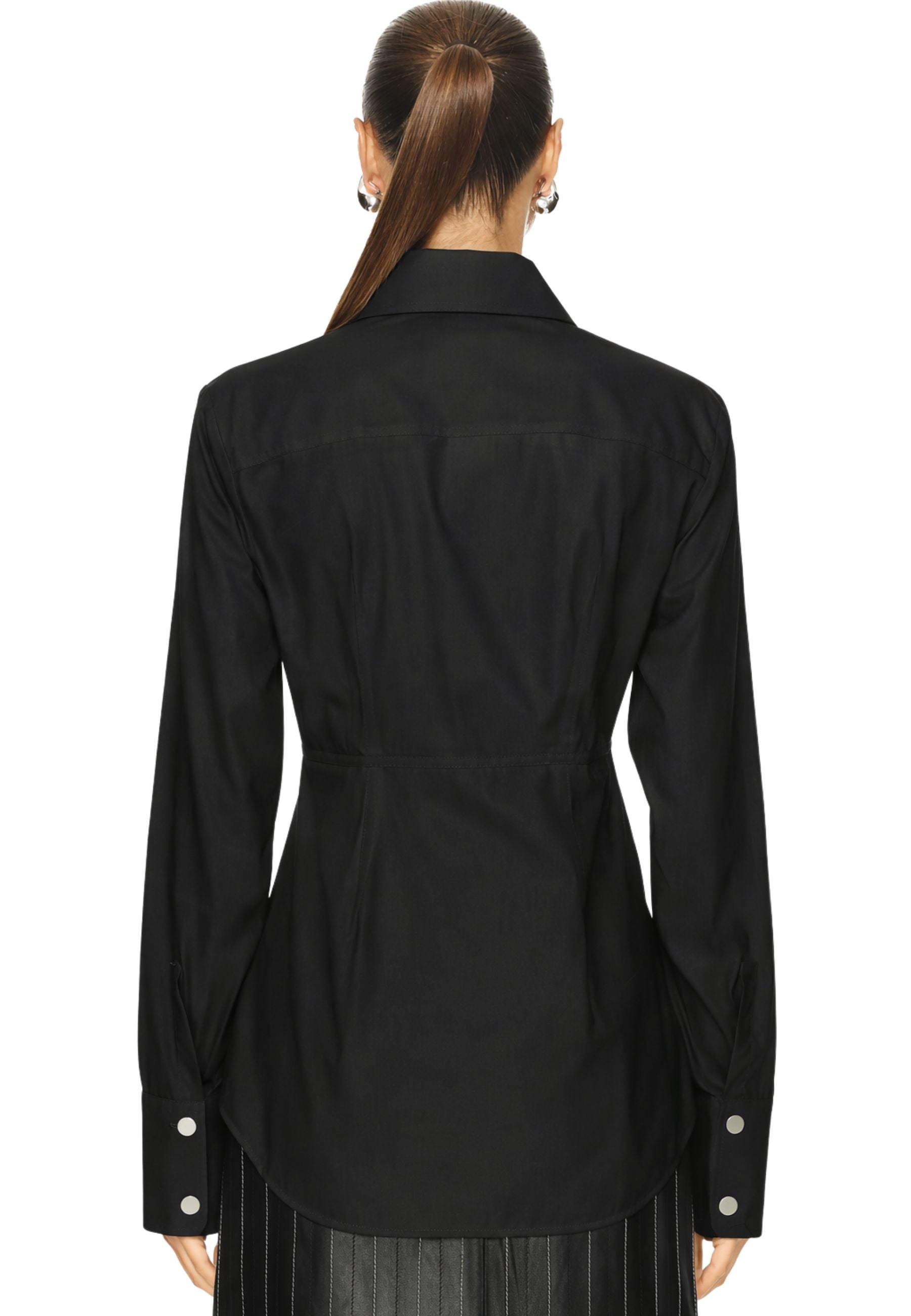 Sportmax - Camicia in popeline di cotone
