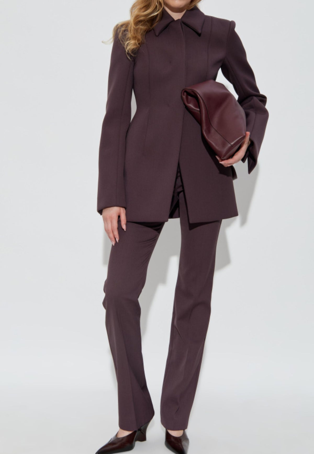 Sportmax Pantalone Banda in misto lana