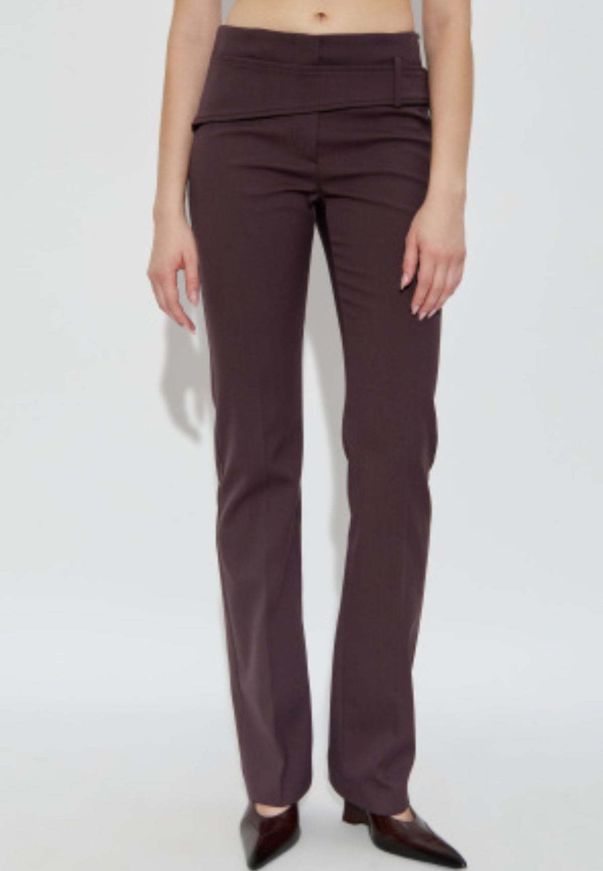 Sportmax Pantalone Banda in misto lana