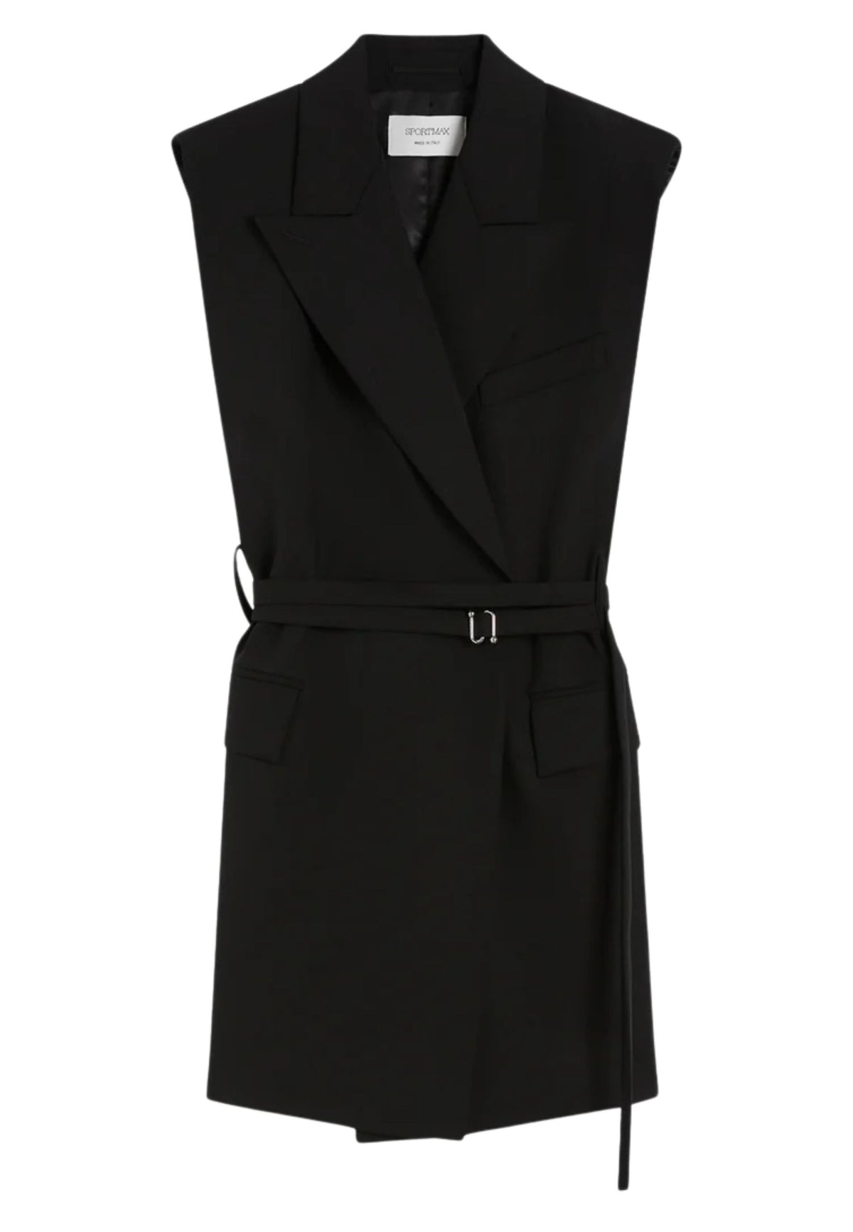 Sportmax Gilet CIURMA in pura lana vergine