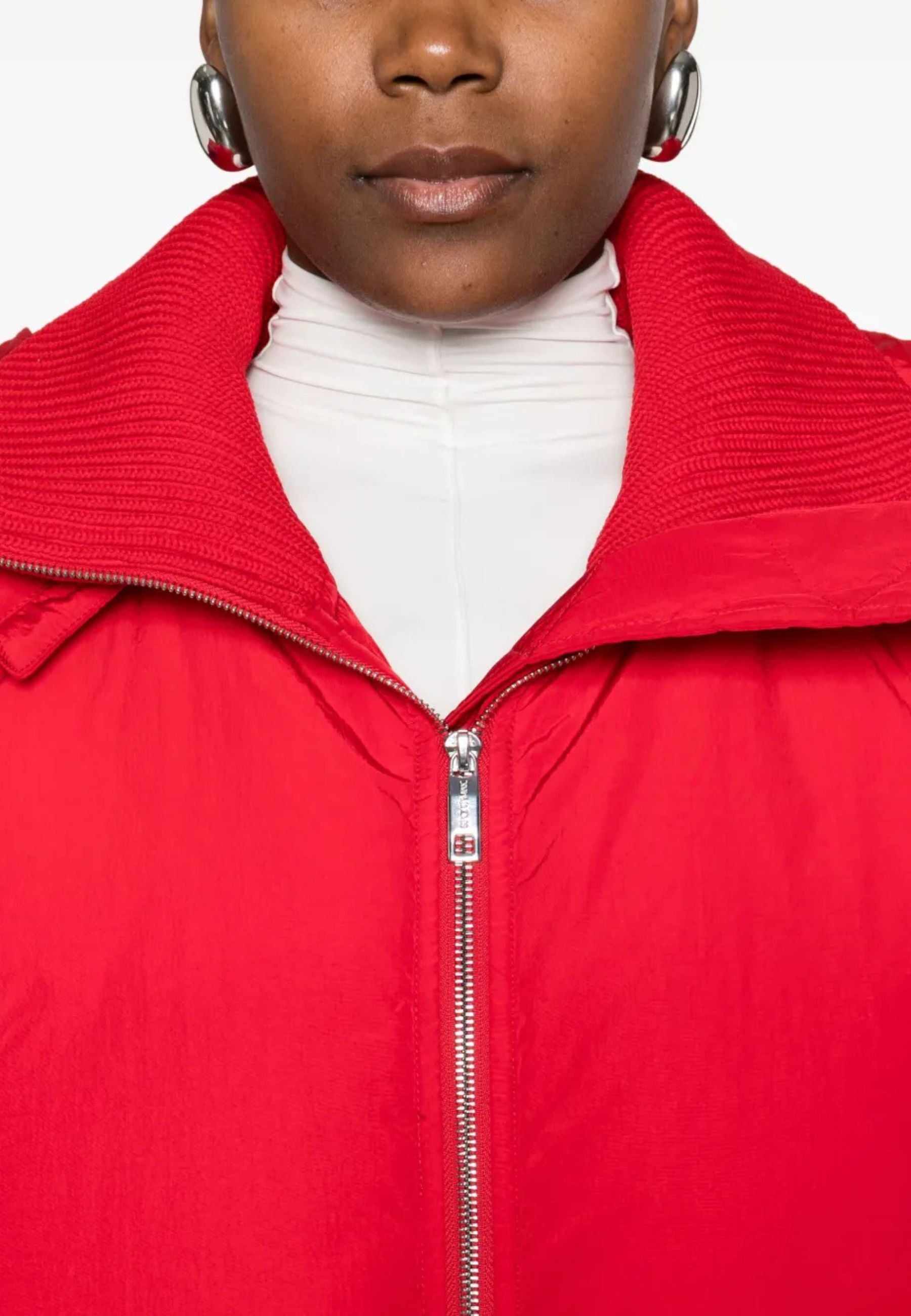 Sportmax Piumino trapuntato con cappuccio removibile