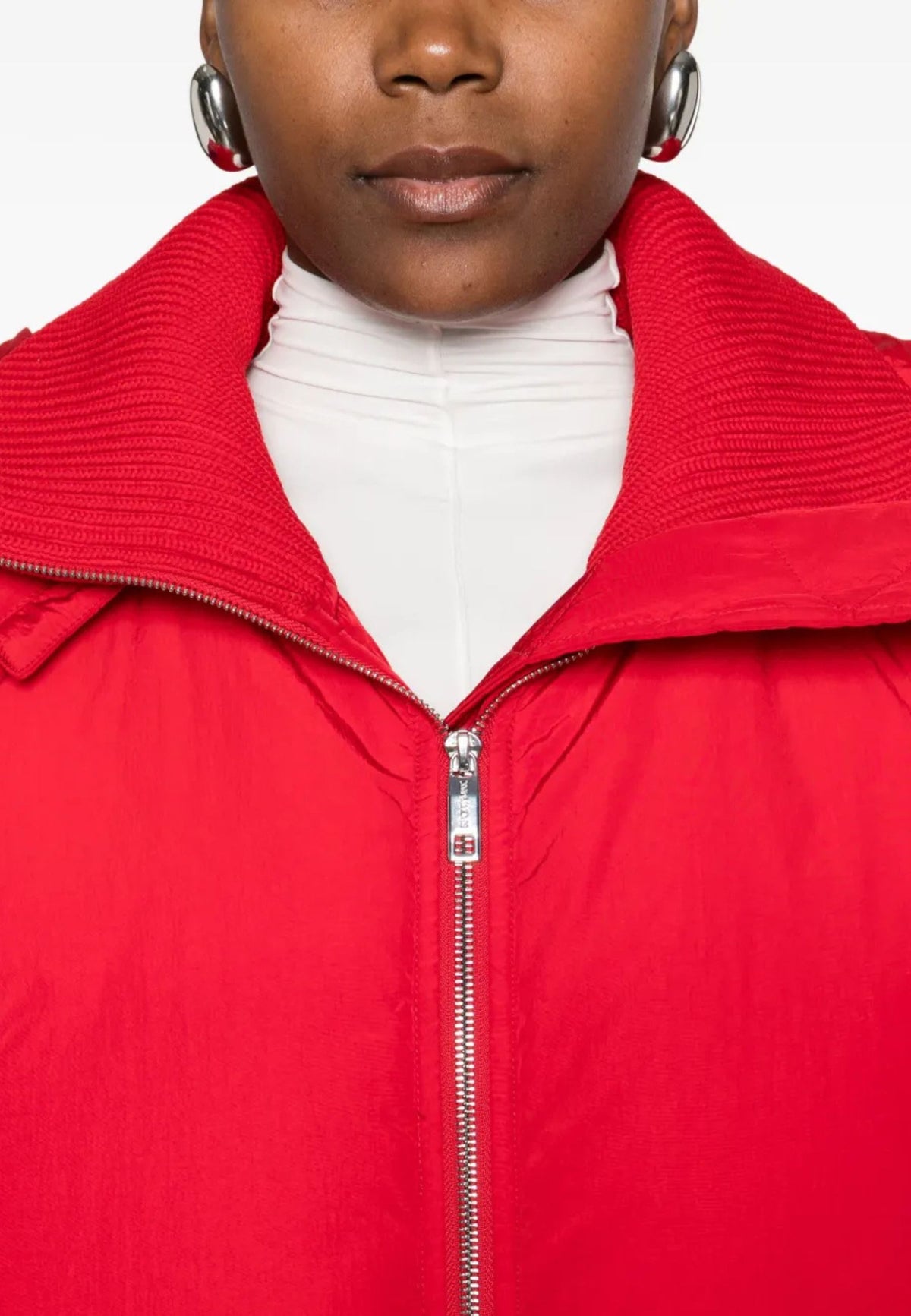Sportmax Piumino trapuntato con cappuccio removibile