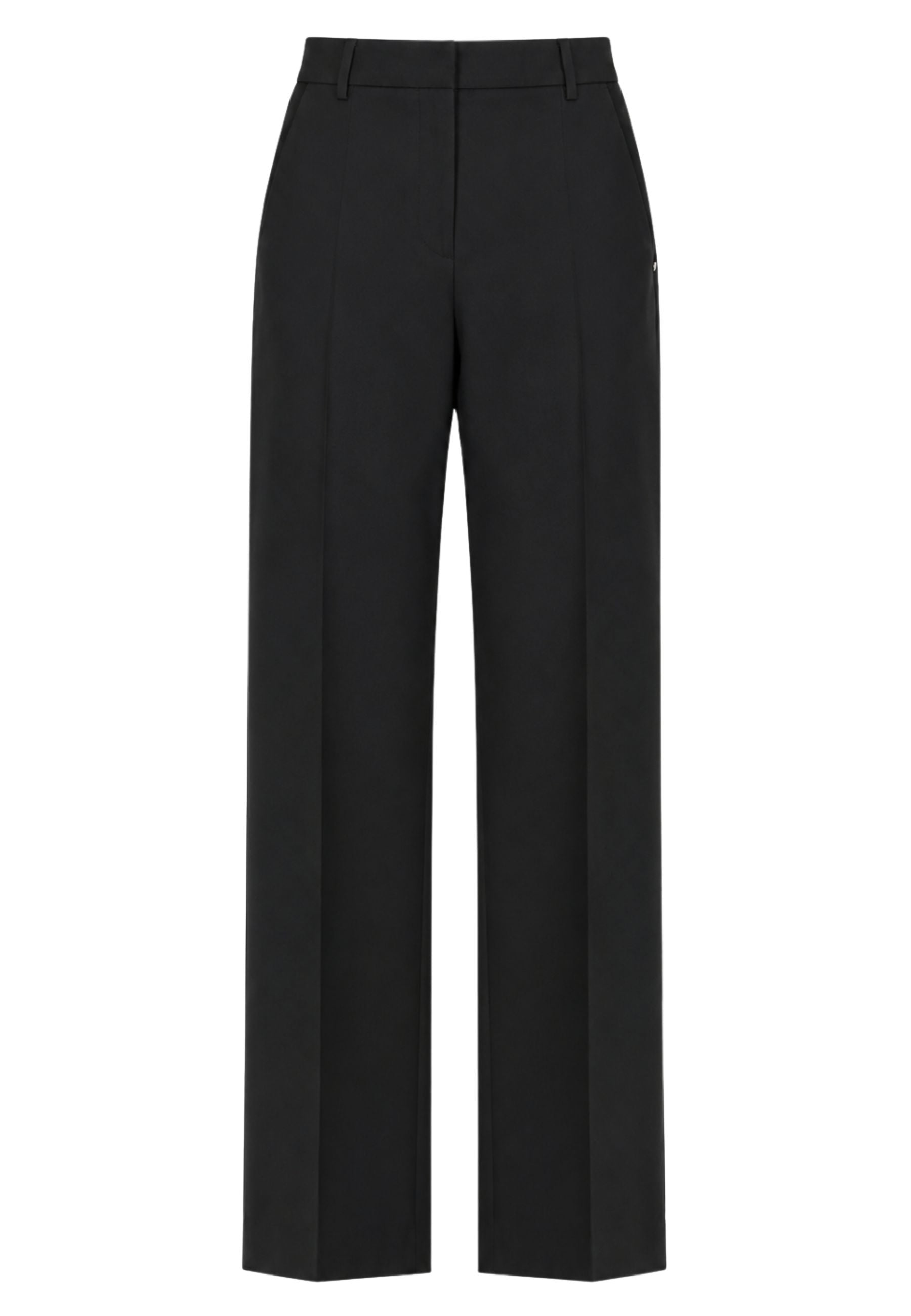Sportmax - Pantaloni sartoriali in lana vergine stretch