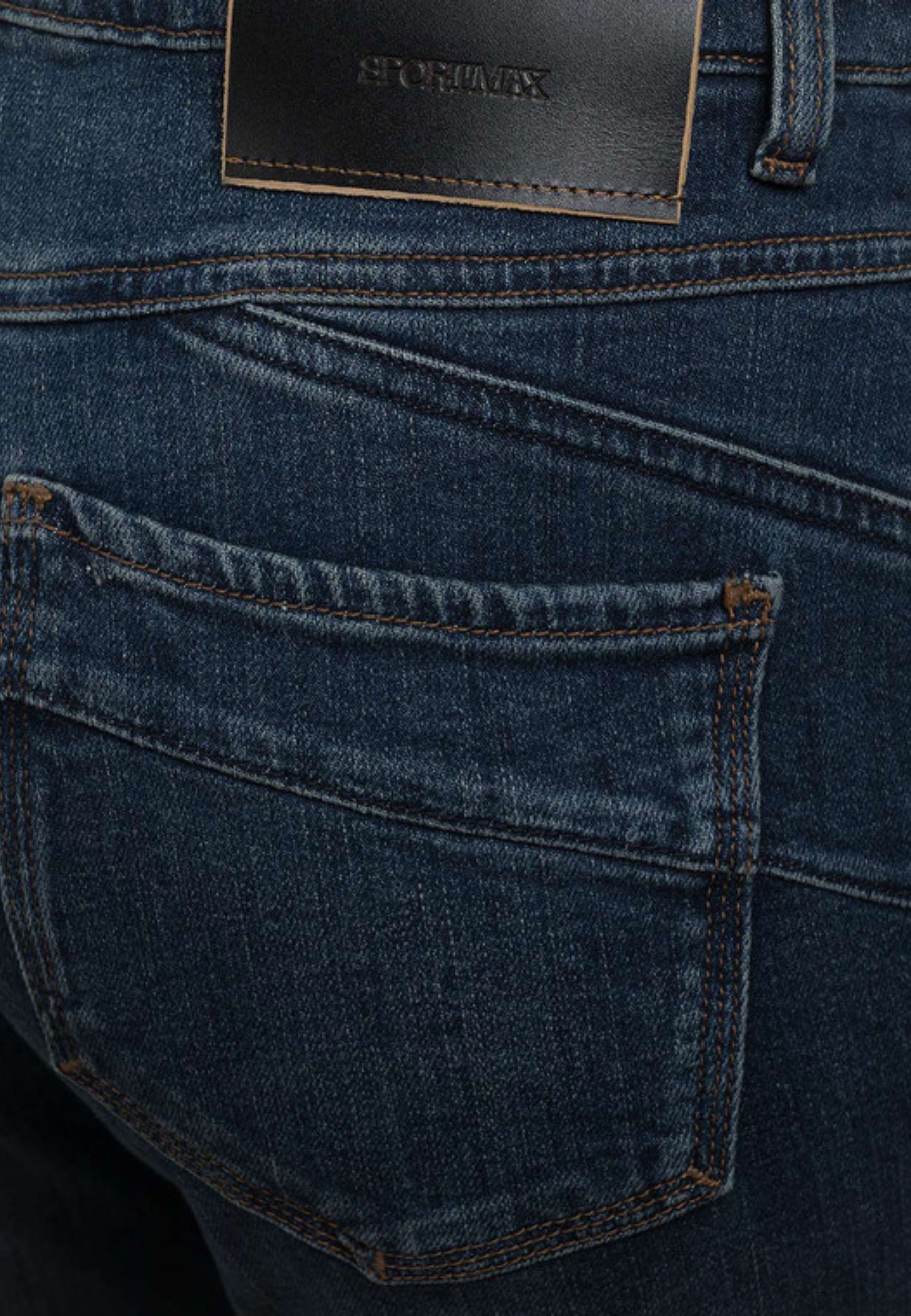 Sportmax - Jeans NAVATA in denim blu scuro