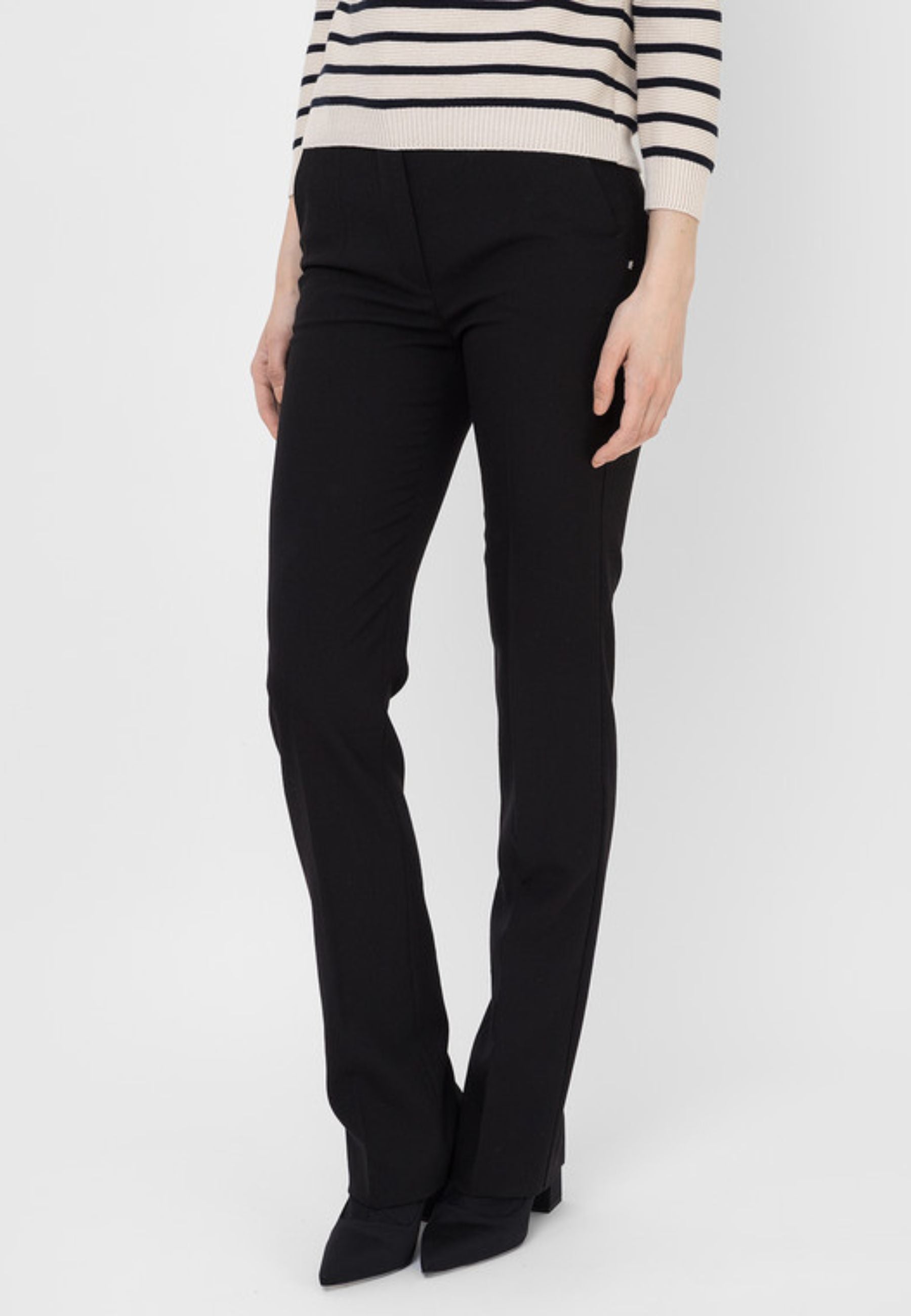 Max Mara Sportmax - Pantaloni Simone in lana nera