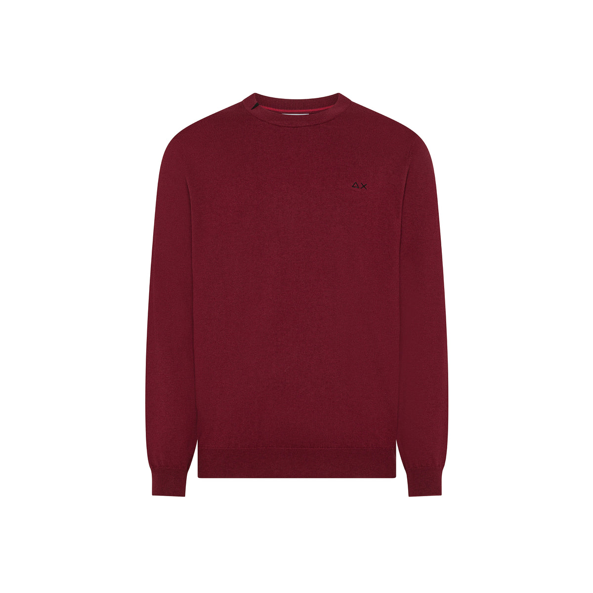 SUN68 Maglia Girocollo Uomo in Lana e Cotone