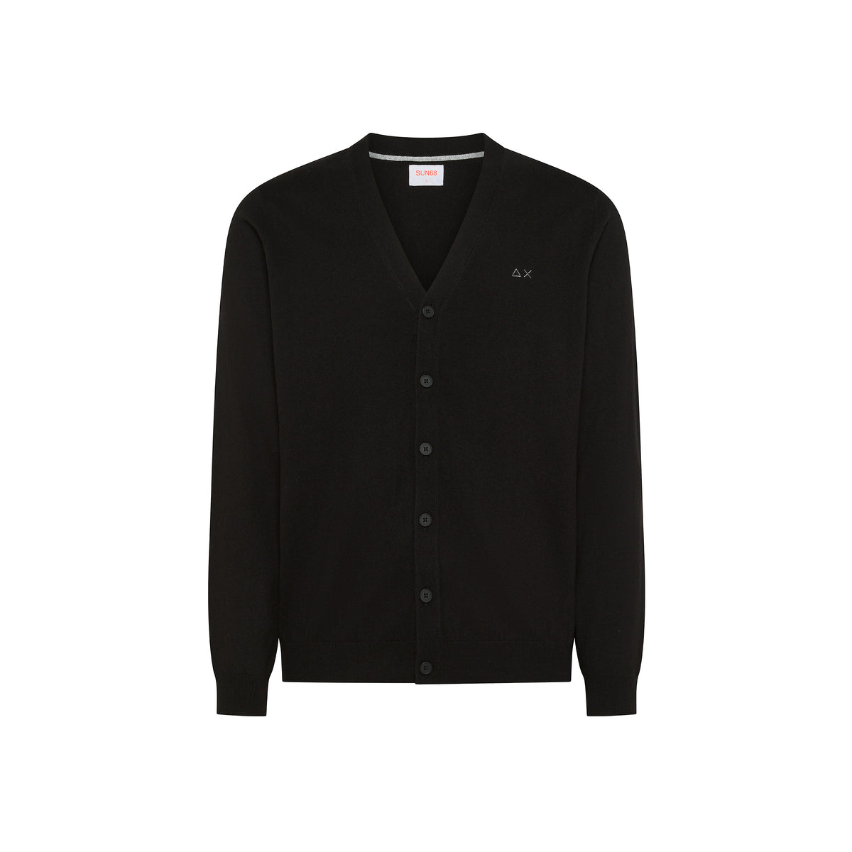 SUN68 - Cardigan Uomo in Lana e Cotone