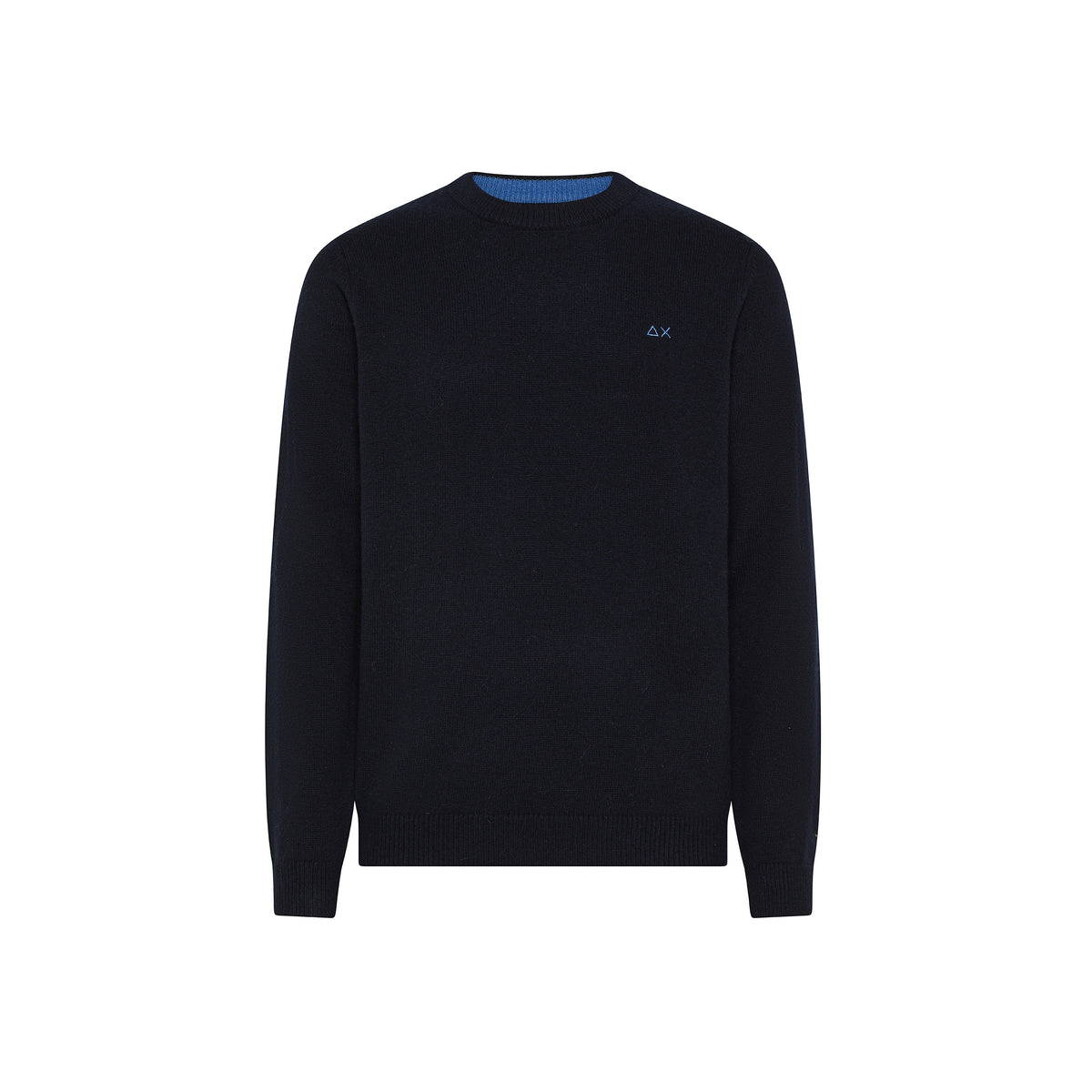 SUN68 - Maglia Girocollo Uomo in Lana e Cashmere