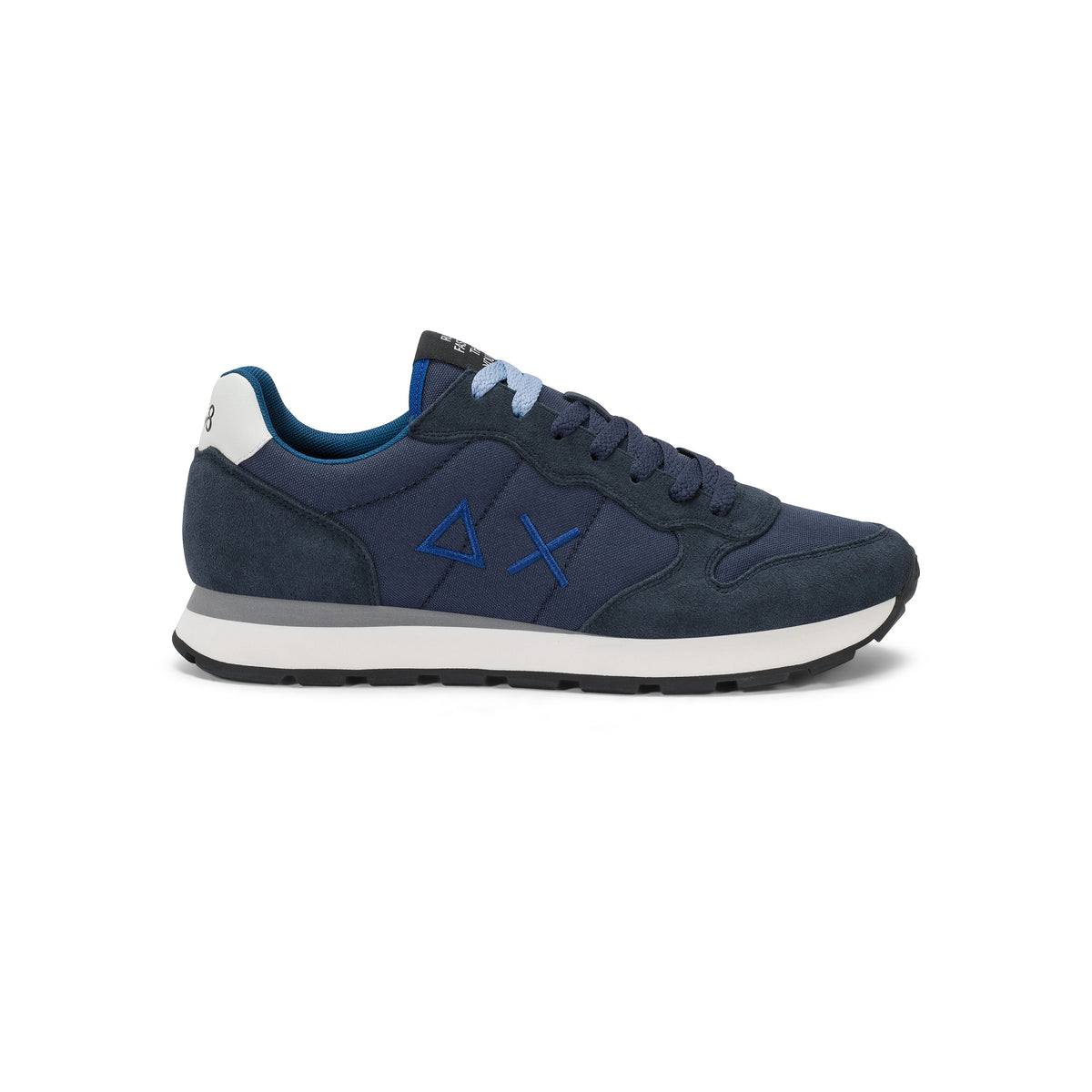 SUN68 - Sneaker Tom Uomo in Nylon e Suede