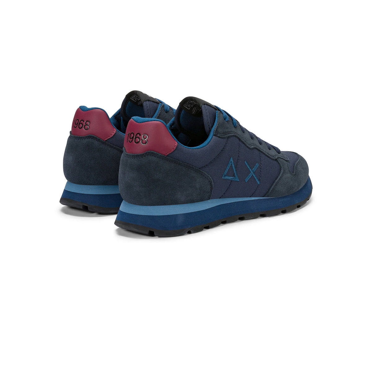 SUN68 - Sneaker Tom Uomo in Nylon e Suede