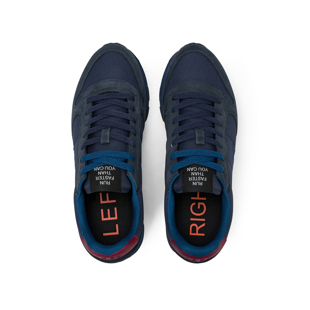 SUN68 - Sneaker Tom Uomo in Nylon e Suede