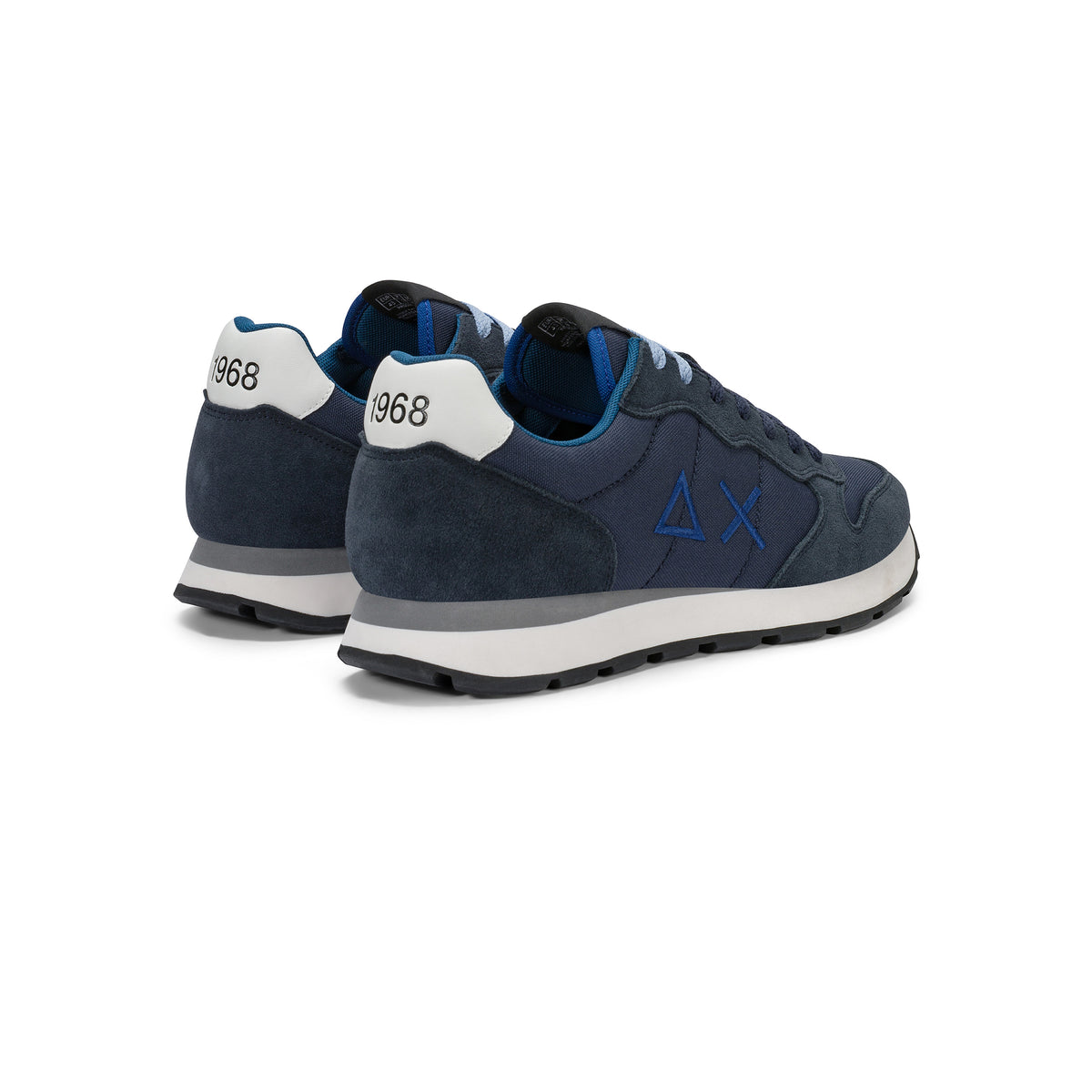 SUN68 - Sneaker Tom Uomo in Nylon e Suede