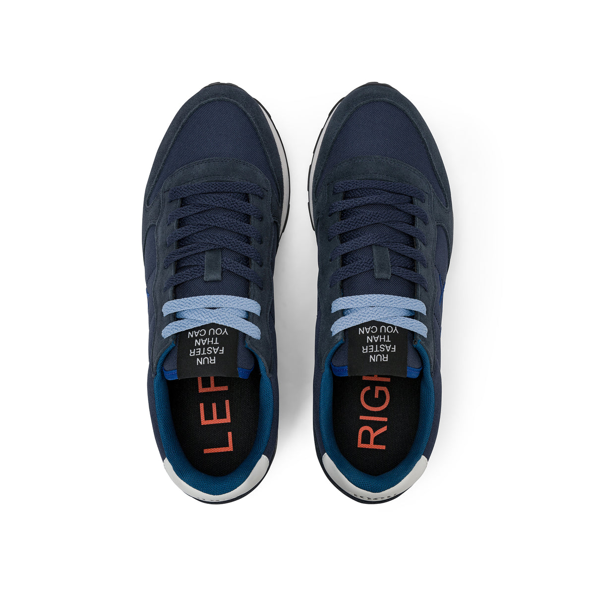 SUN68 - Sneaker Tom Uomo in Nylon e Suede
