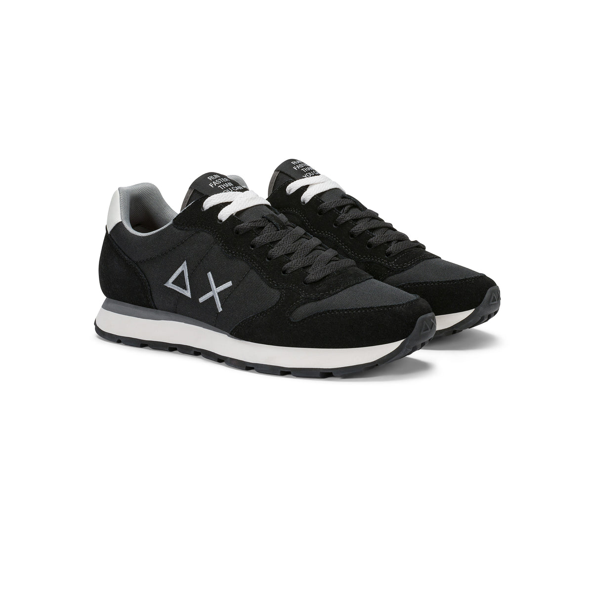 SUN68 - Sneaker Tom Uomo in Nylon e Suede