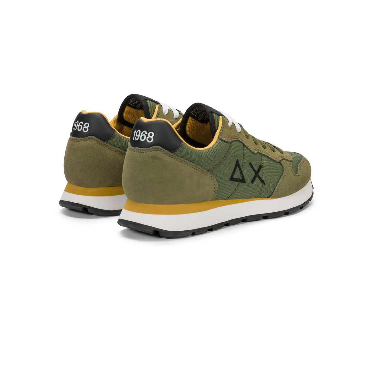 SUN68 - Sneaker Tom Uomo in Nylon e Suede
