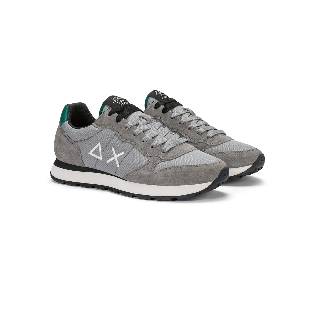 SUN68 - Sneaker Tom Uomo in Nylon e Suede