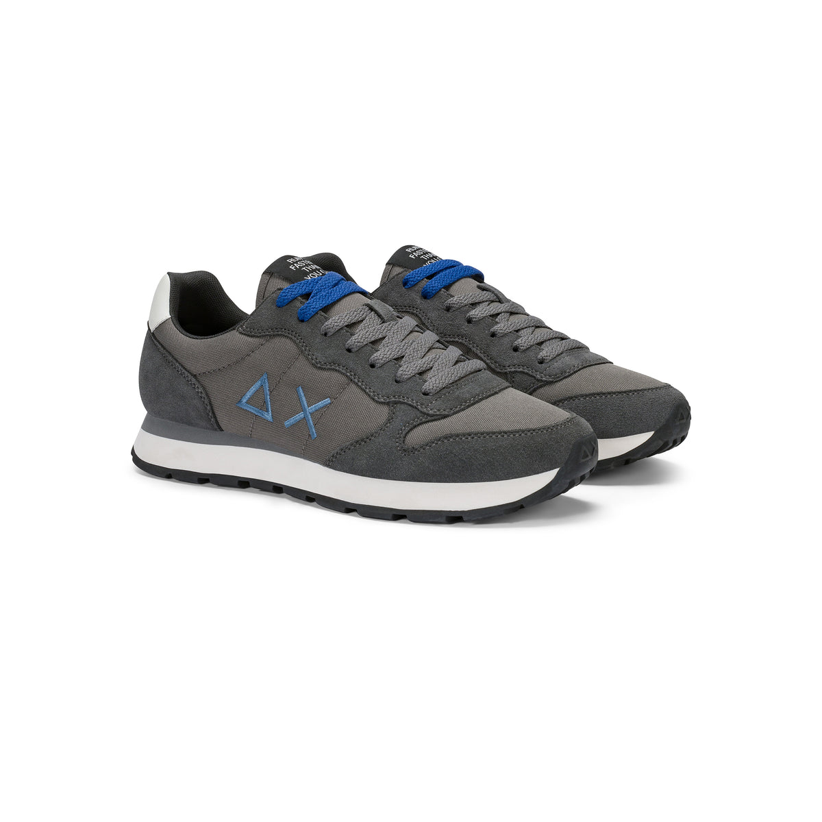 SUN68 - Sneaker Tom Uomo in Nylon e Suede