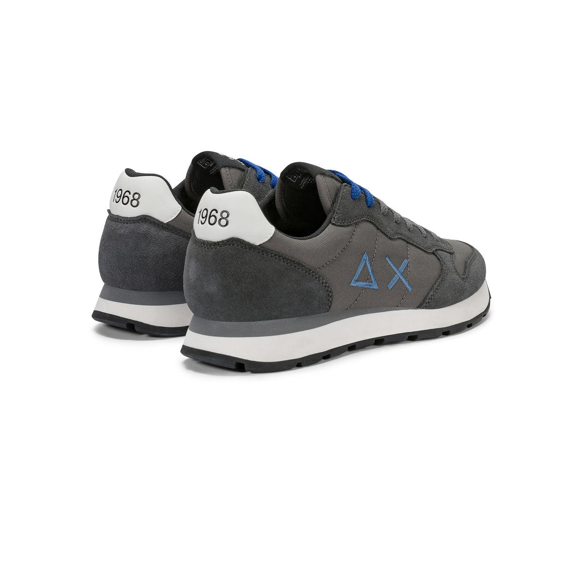SUN68 - Sneaker Tom Uomo in Nylon e Suede
