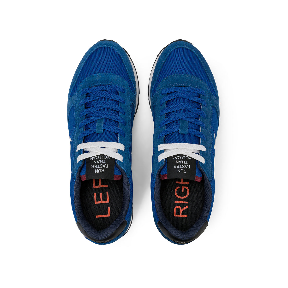SUN68 - Sneaker Tom Uomo in Nylon e Suede